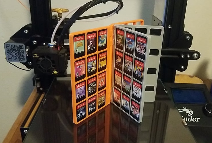 "The Big Book" Foldable Nintendo Switch Game Cartridge Case V10.1