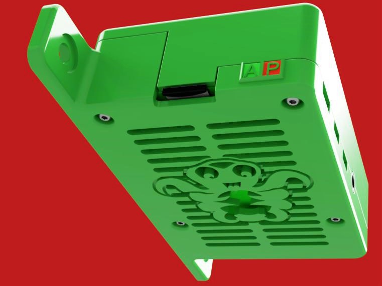 Raspberry Pi 4B Octoprint Case with Fan