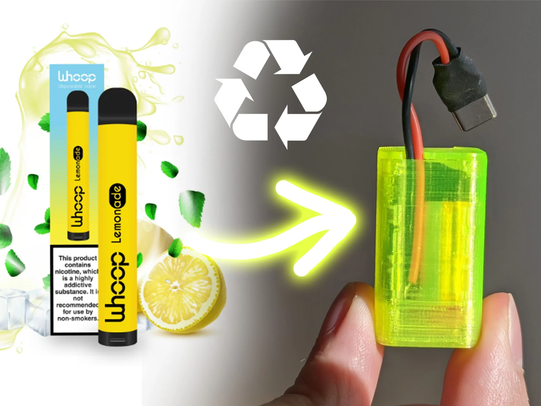 Ecigarette To $2 Nano Powerbank