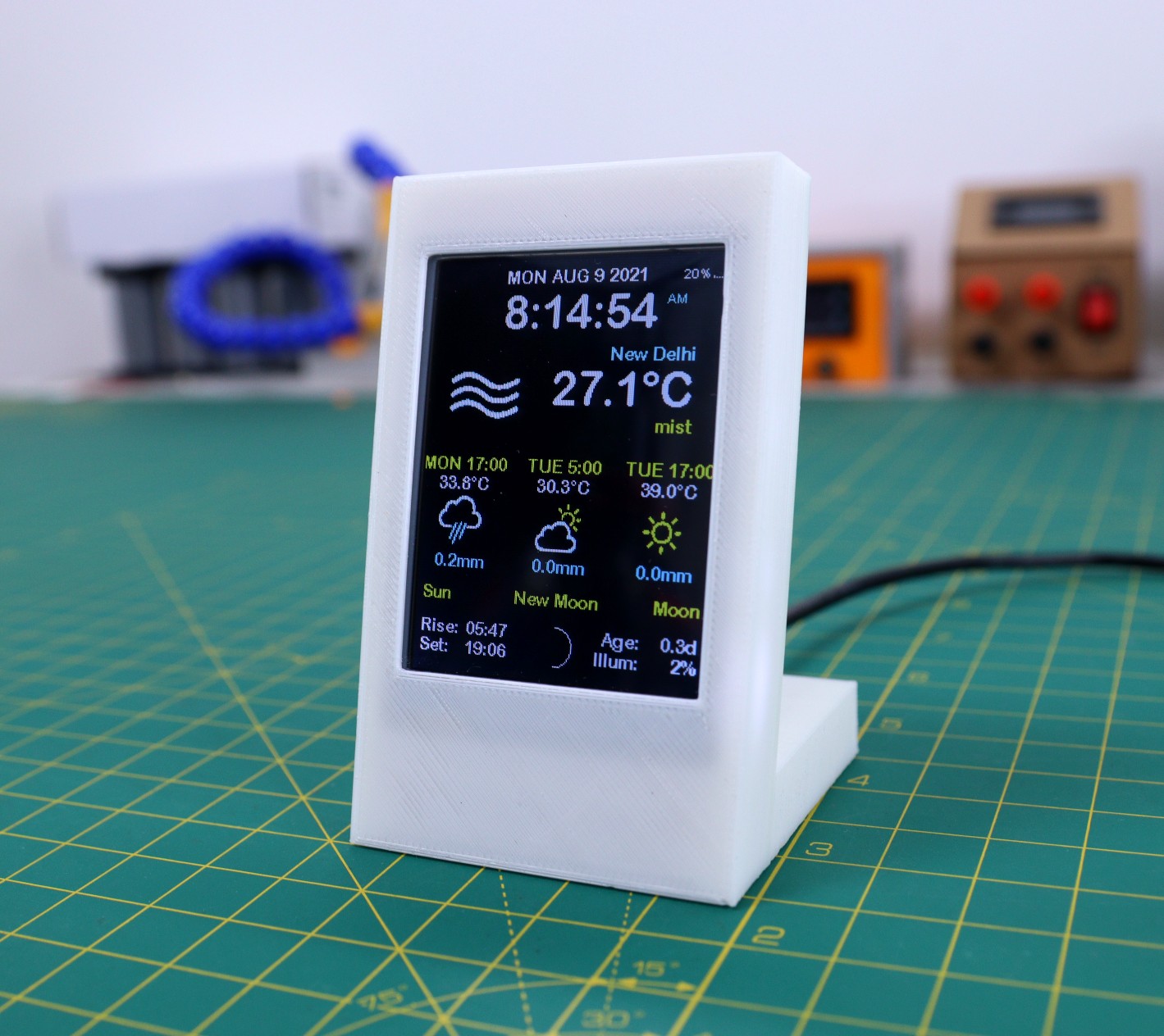 ESP8266 Weather Widget