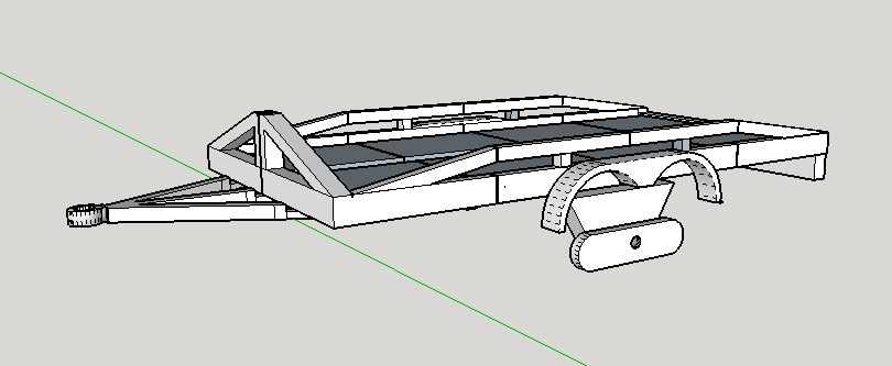 RC 1/10 plateau porte voiture