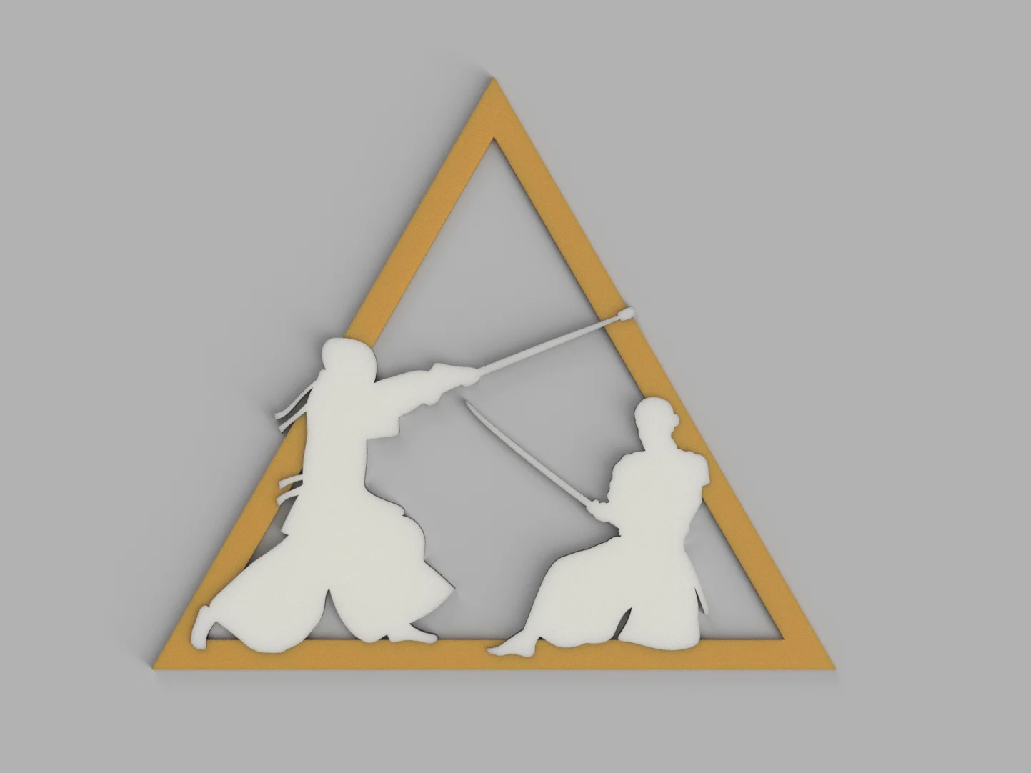 Decorative triangle - Kendo