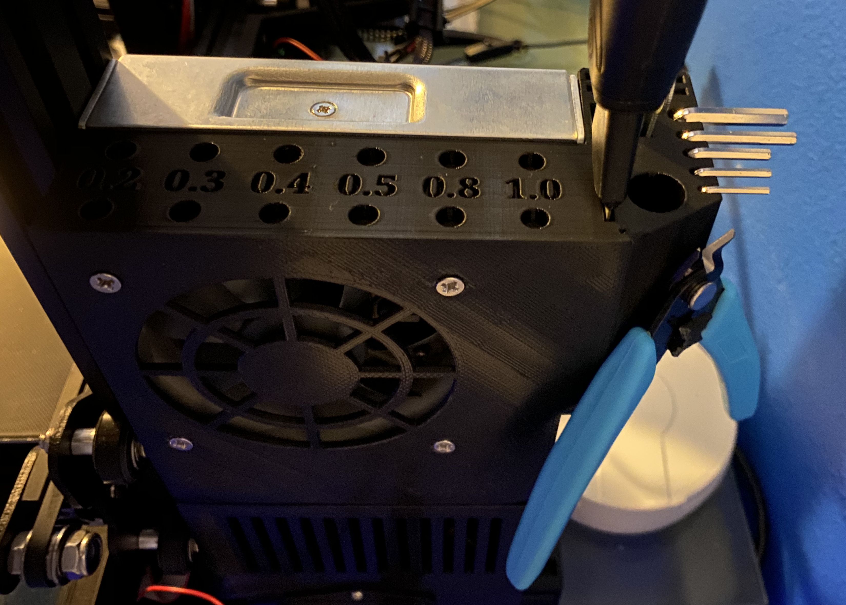 WellFan with Tool Holder