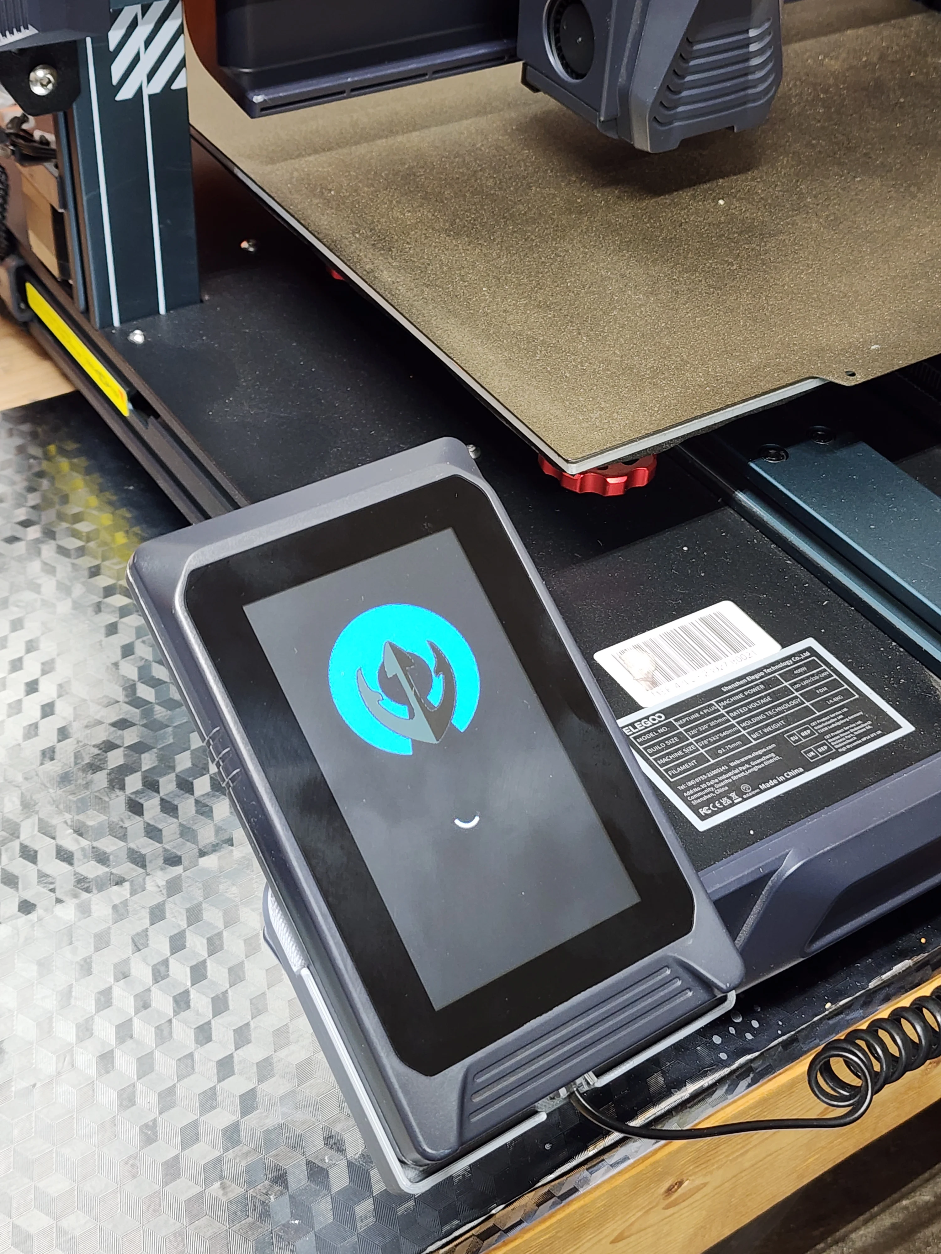 Neptune 4 Plus - Left Side Screen-Holder