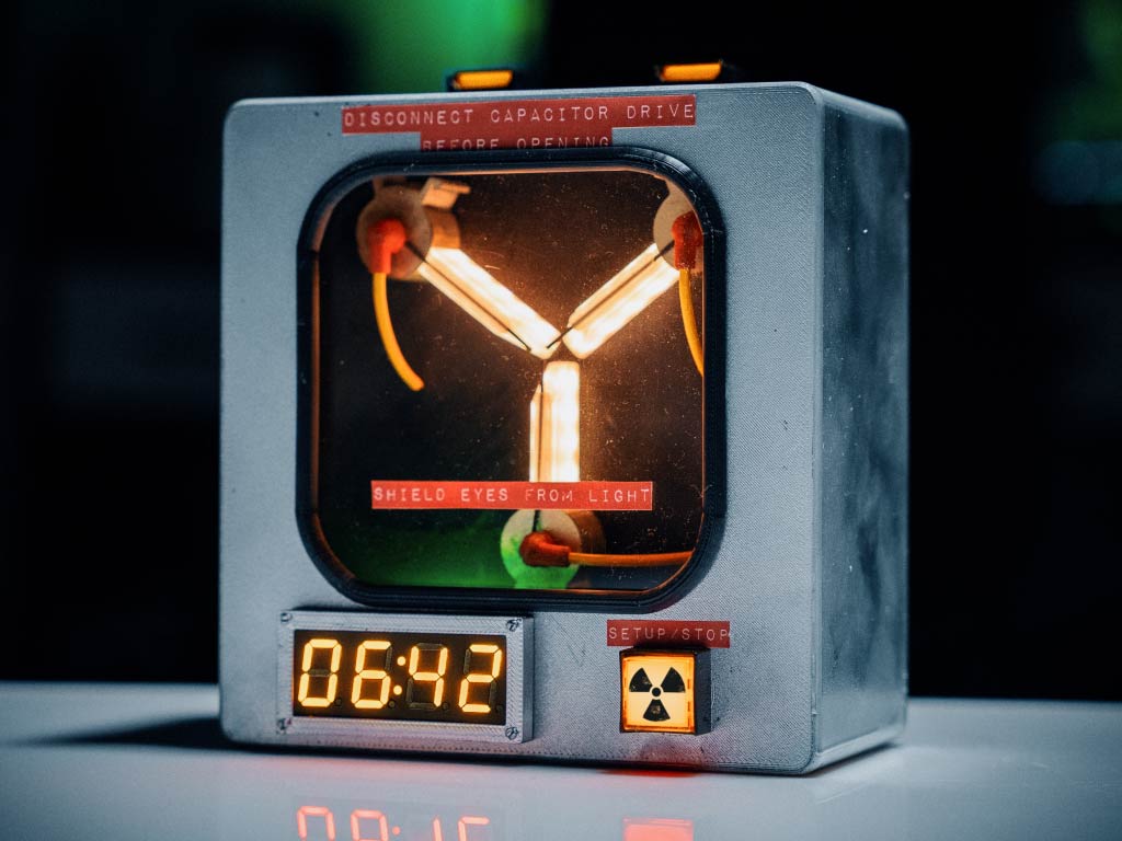 Flux Capacitor - Alarm Clock