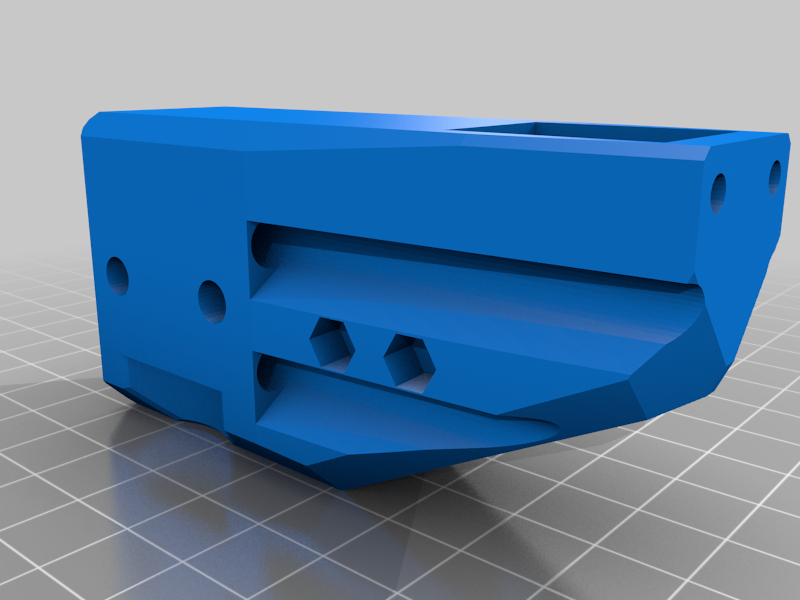 Rat Rig vcore 3 modified bed mounts to give an extra 10mm print height