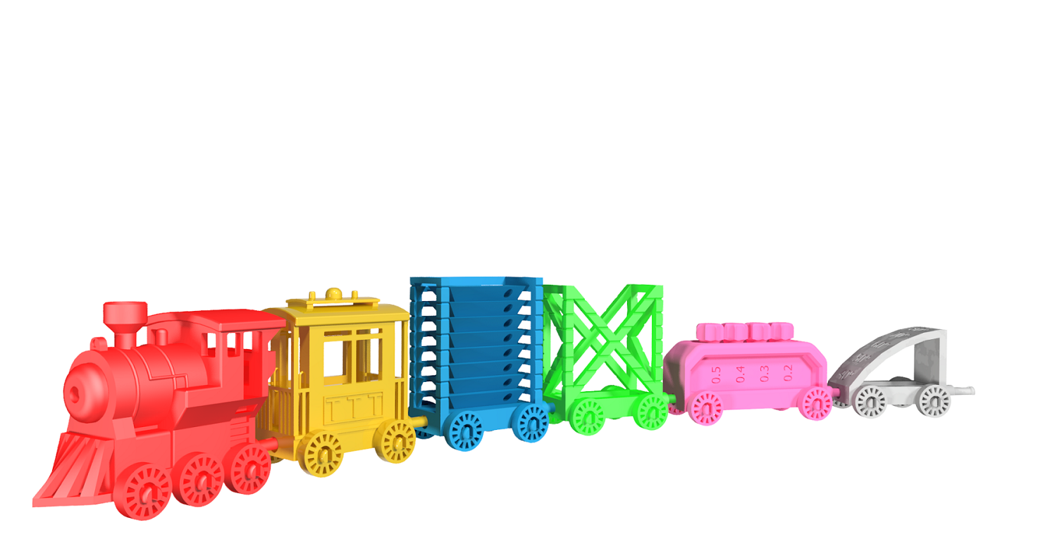 Tim's Test Train (calibration and test models to help reduce plastic waste)
