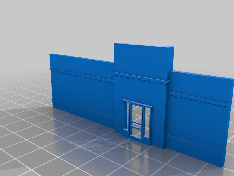 n scale - fastfood restaurnt 1