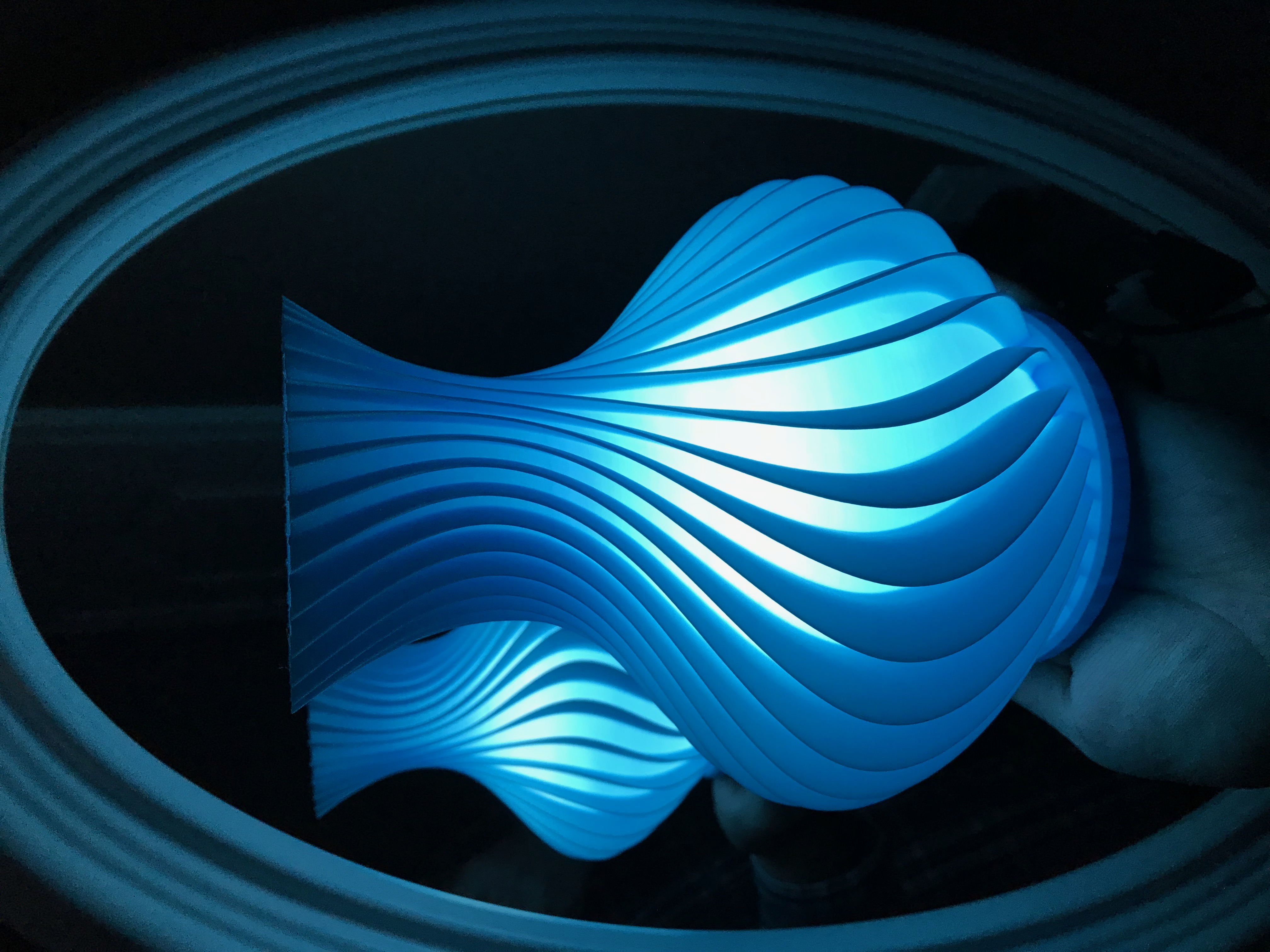 Vlamp! Lighted vase base