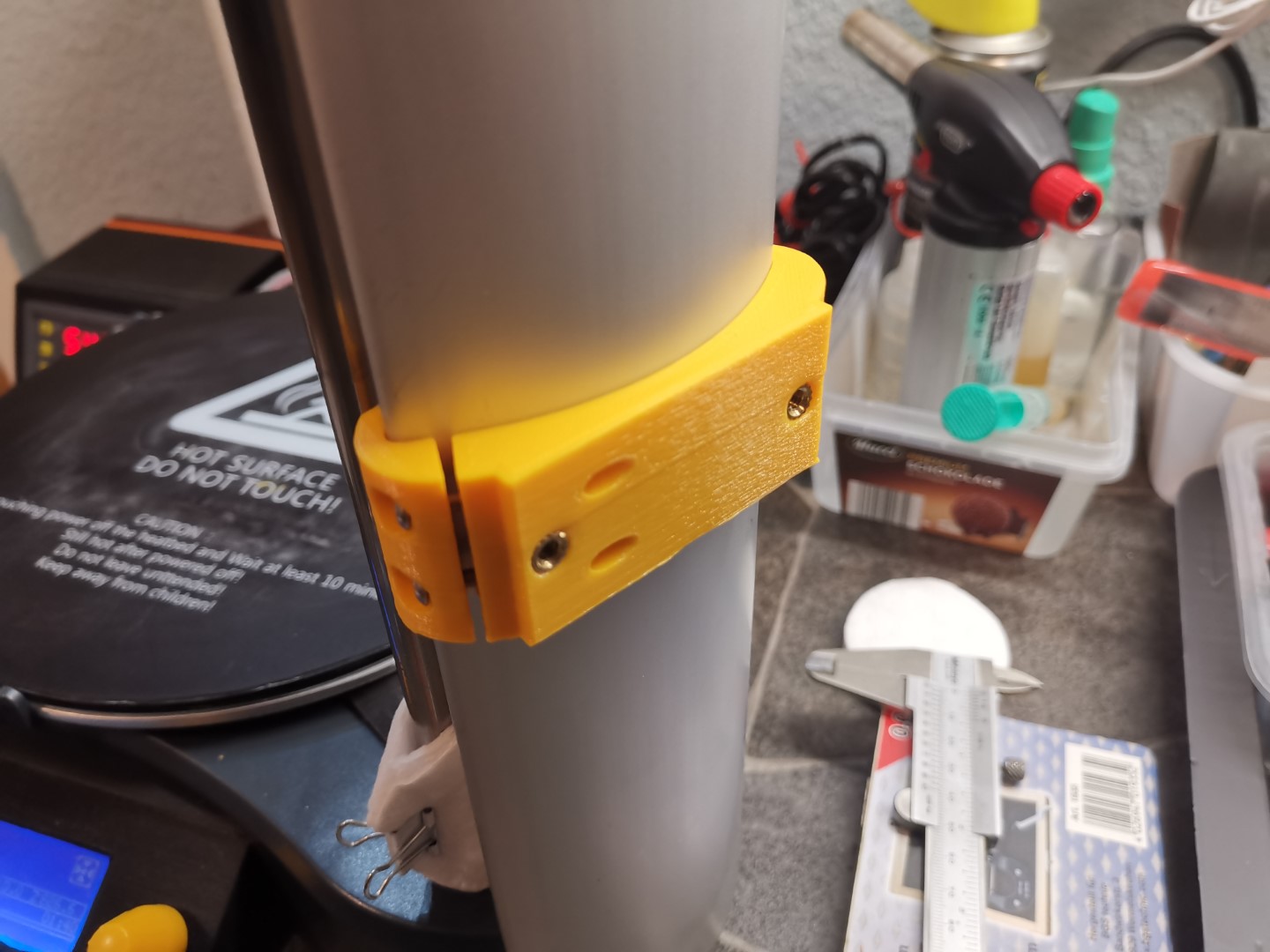 Montageklammern für Vertex K8800 Rahmenprofil