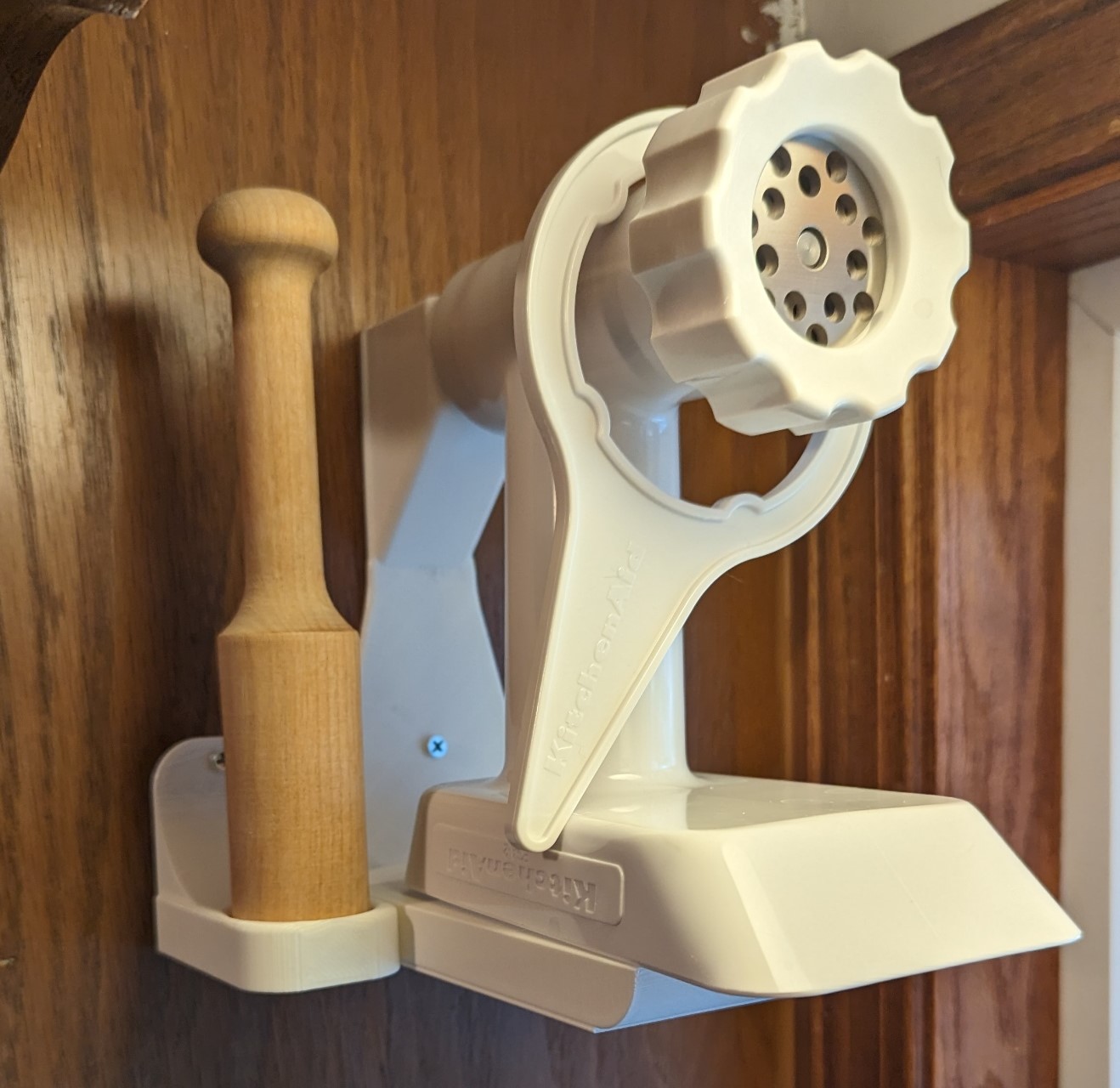 Meat Grinder Attachment Wall Mount