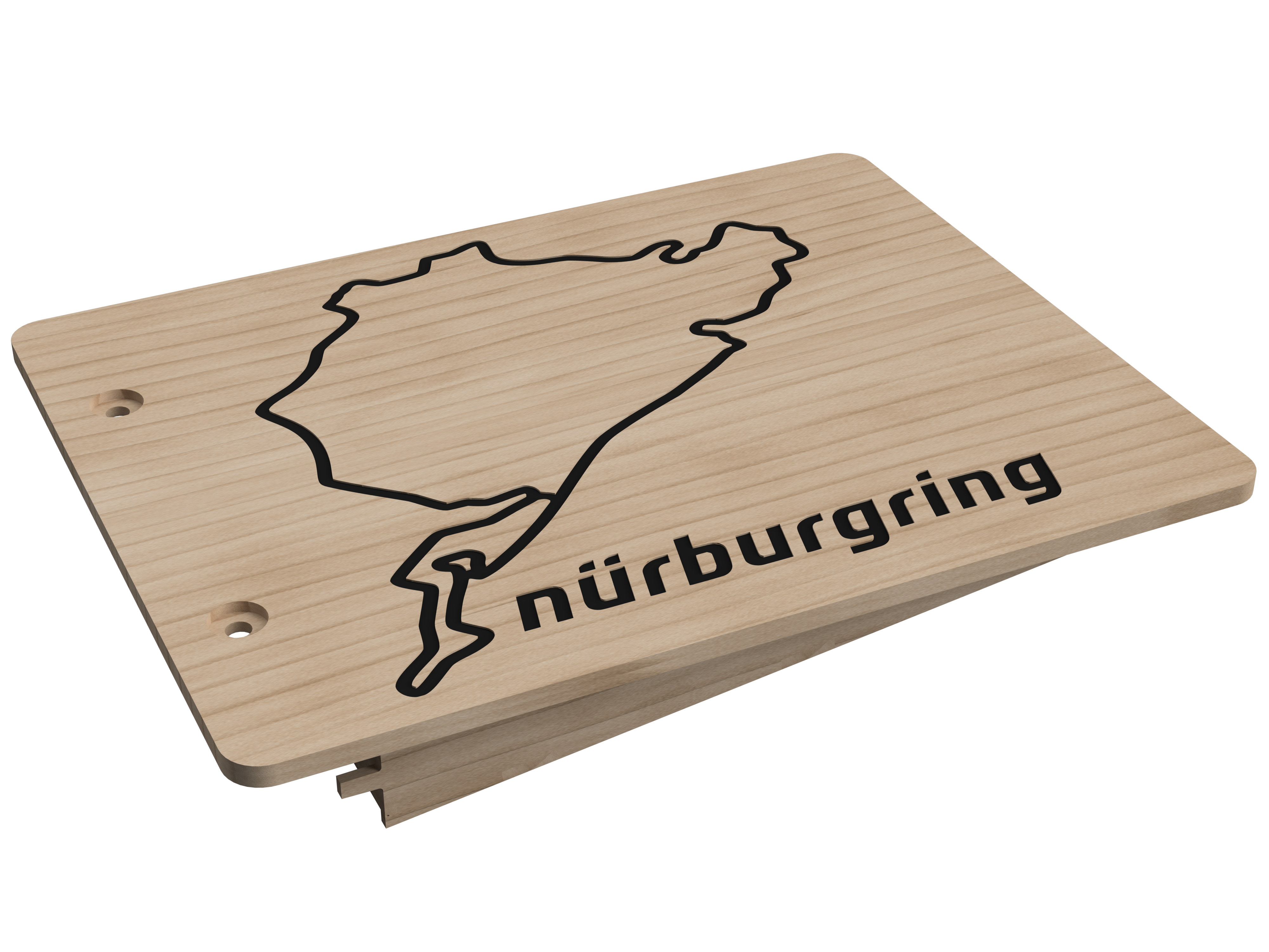 LASER CUT - MOUSE PAD TRAY - ALUMINIUM PROFILE 40x40 - SIMRACING