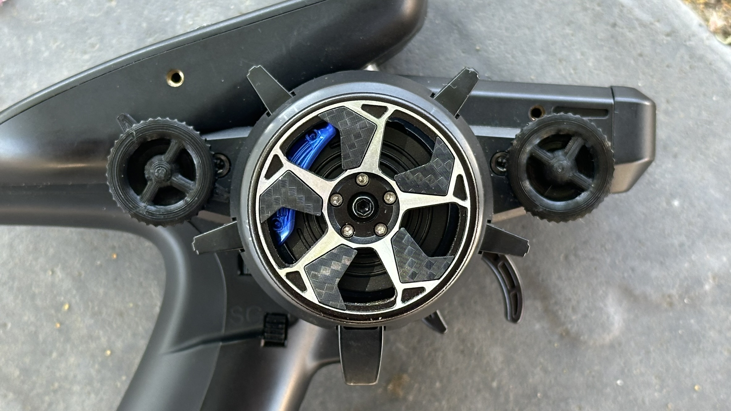 MT12 Rear Steer Pot Limit Knob