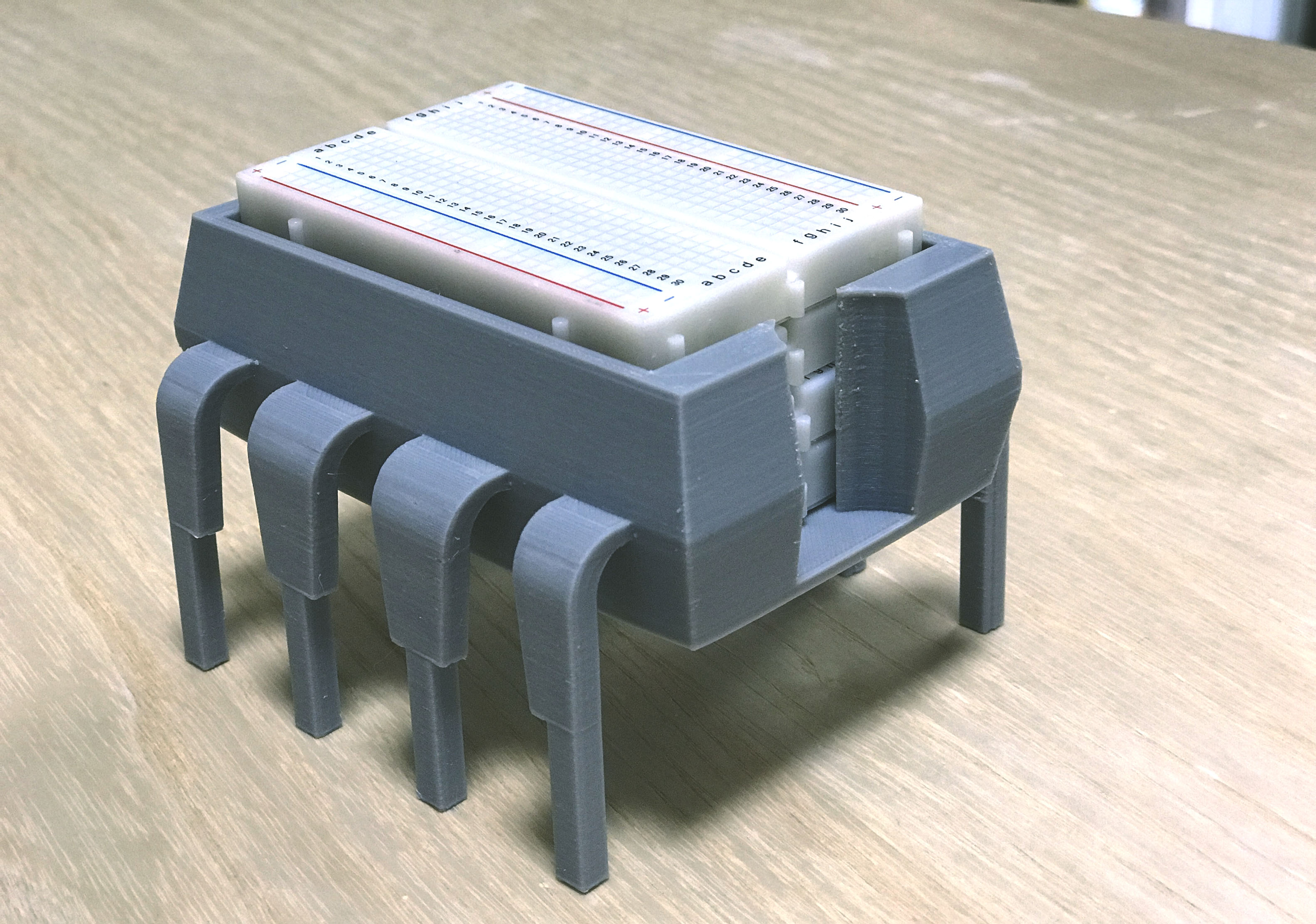 8-Pin IC/Microcontroller - Breadboard Rack
