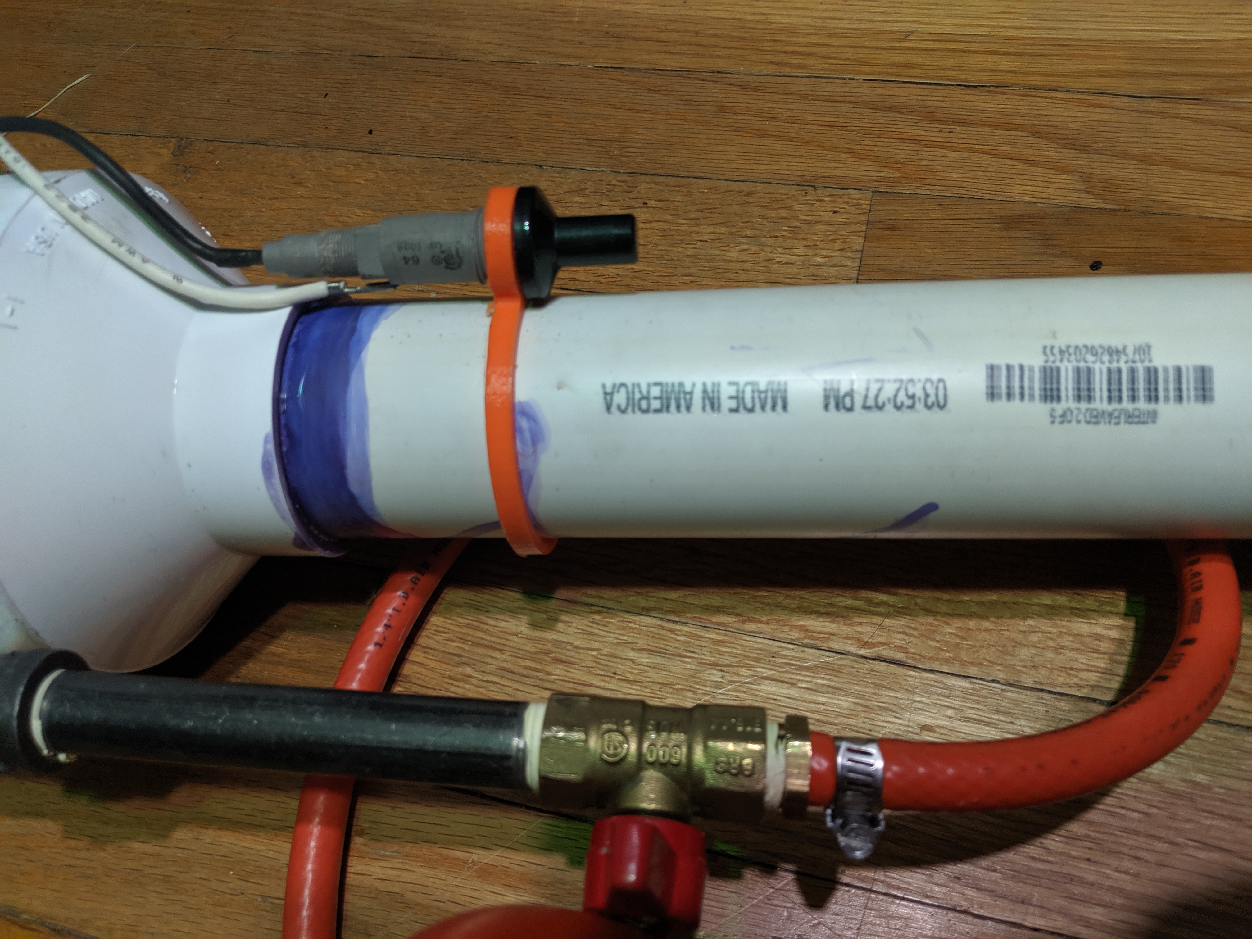 Lightweight Spud Gun Piezo Igniter/Trigger 2" adapter