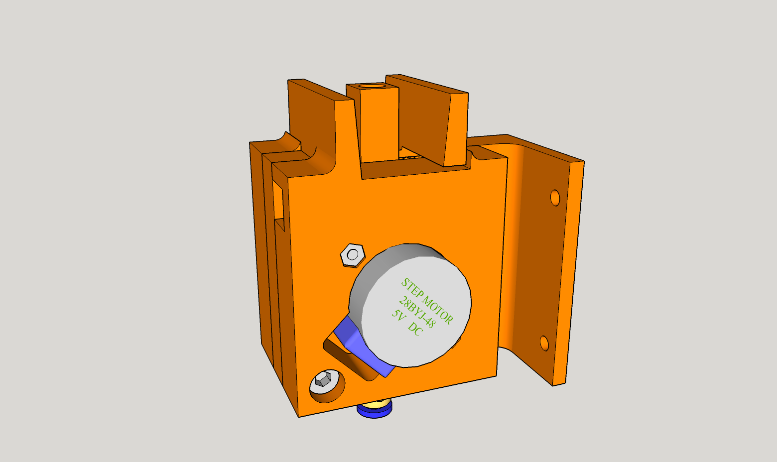 28BYJ-48 Extruder