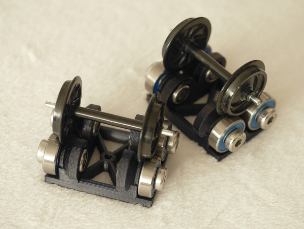 smaller 1 / G / 45mm bench test rollers / Rollenprüfstand