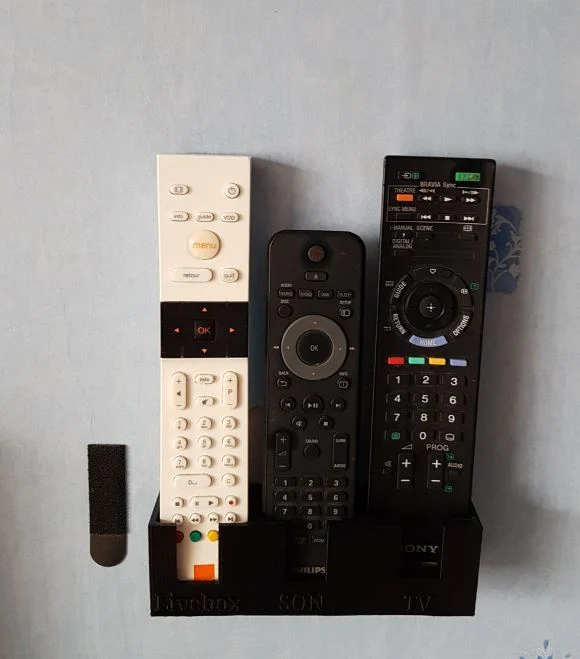 Support telecommande