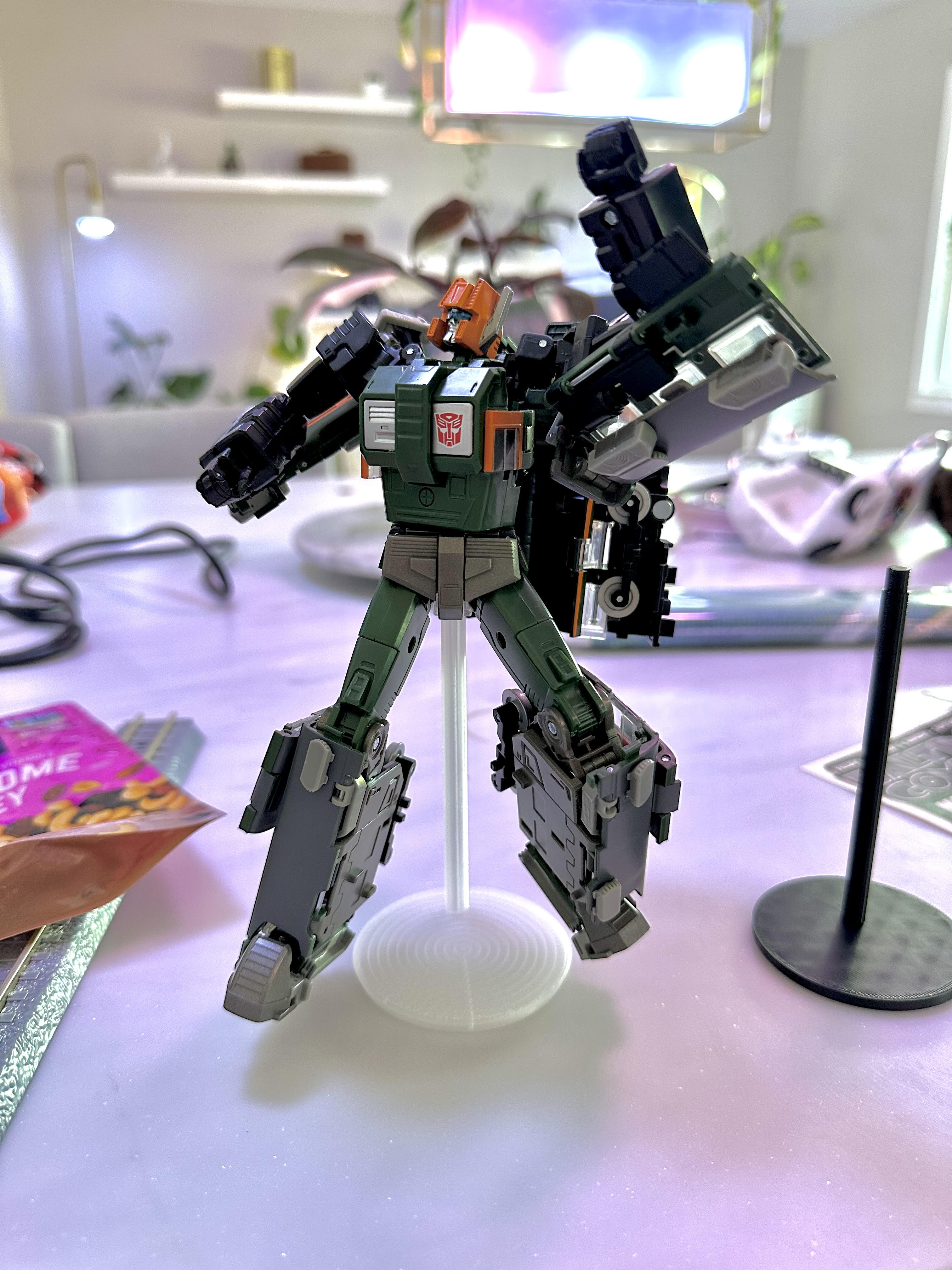 Transformers Trainbot Flight Stand
