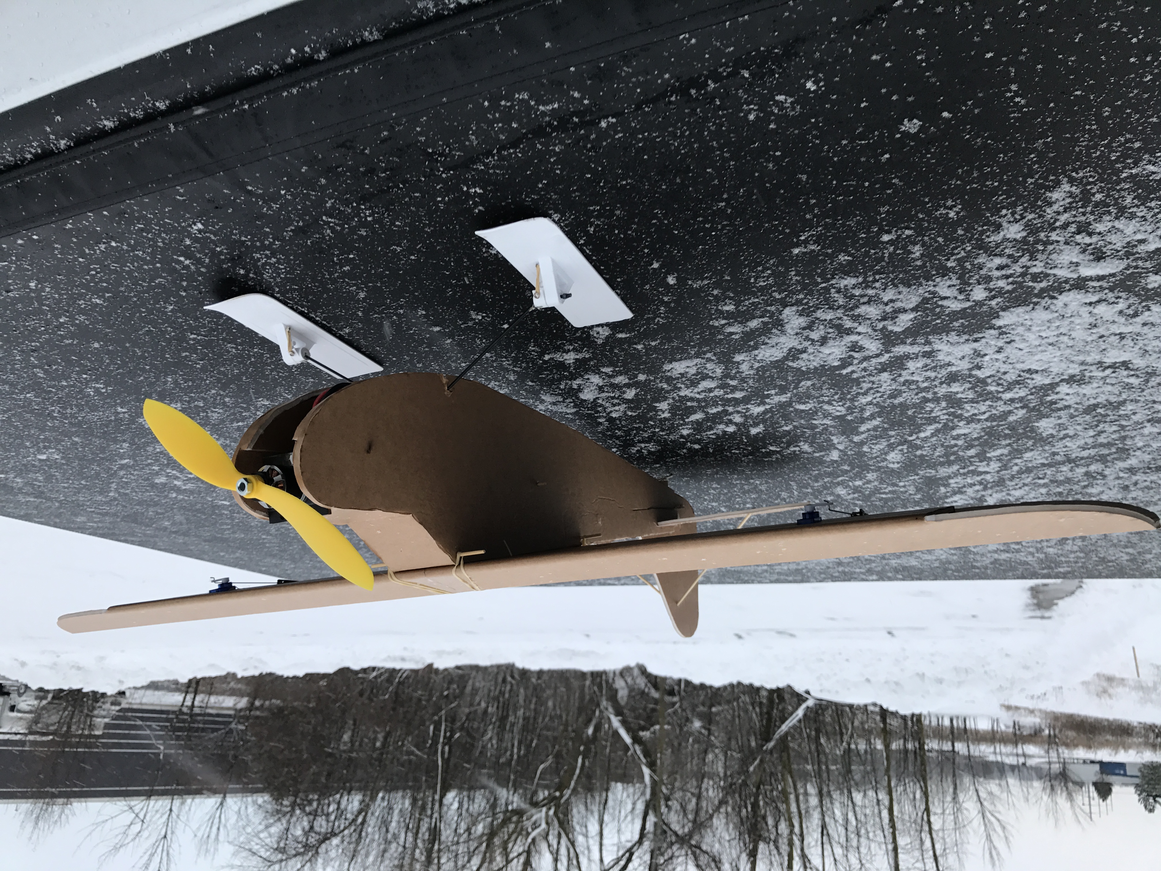 3D printed snow skis for RC planes