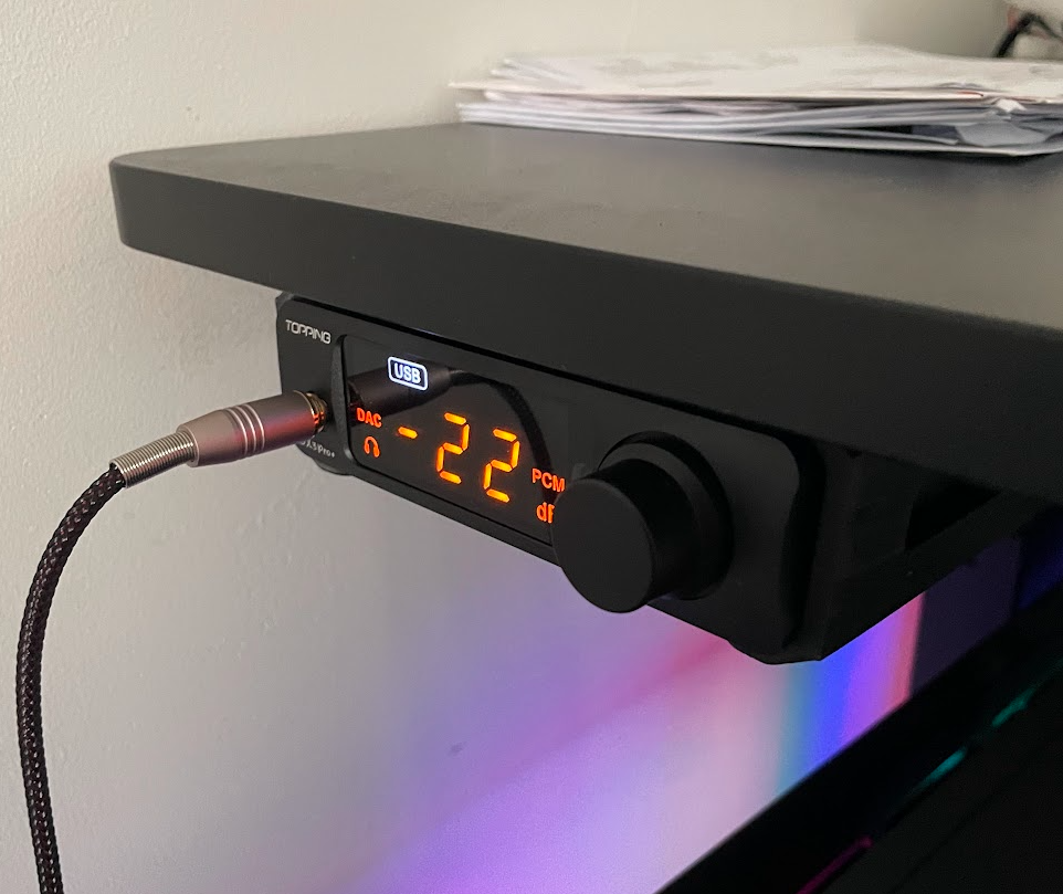 Topping DX3 Pro+ Desk mount
