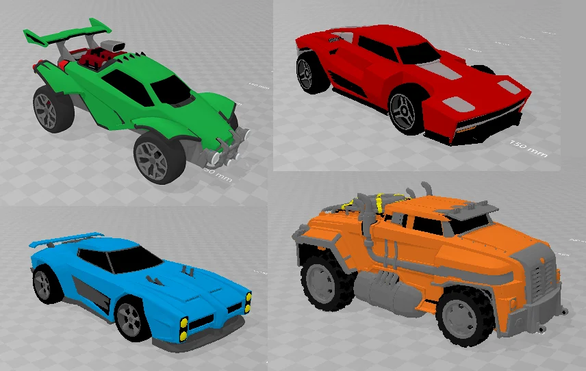 Rocket League Cars