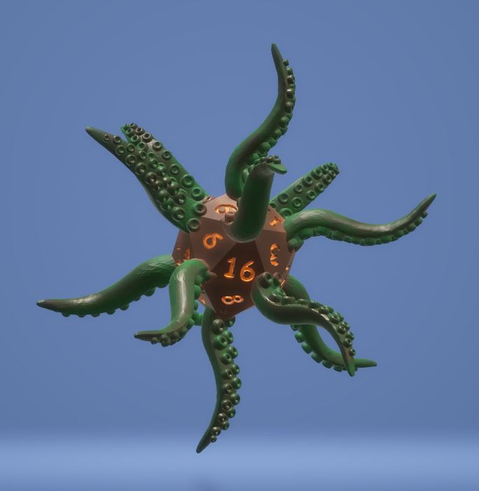 D20 Kraken Easyer printeable