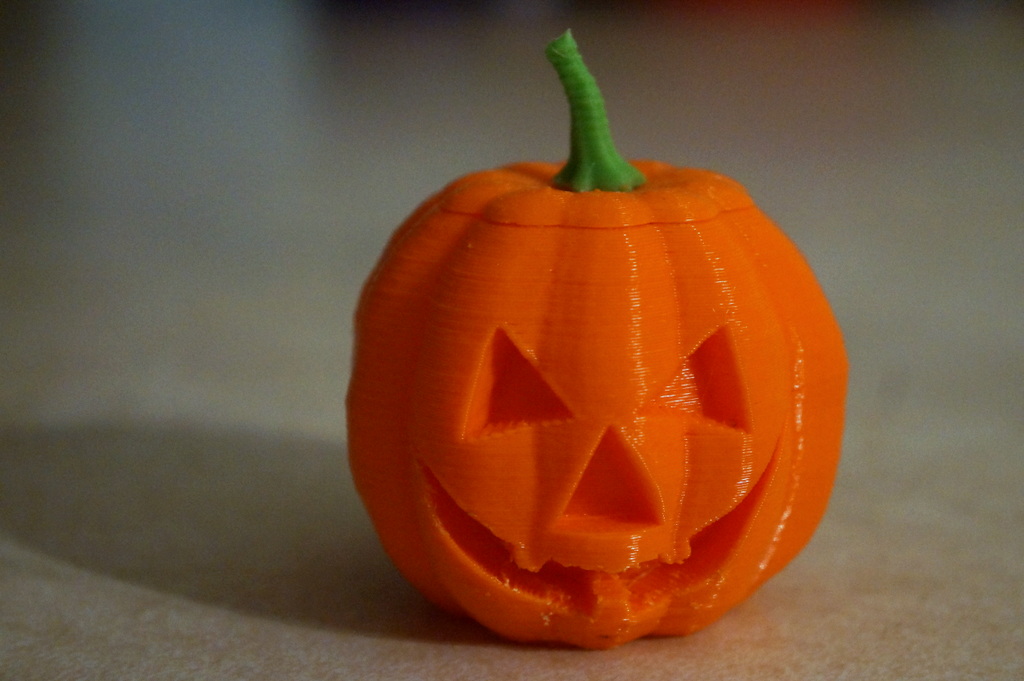Jack o'lantern planter or container