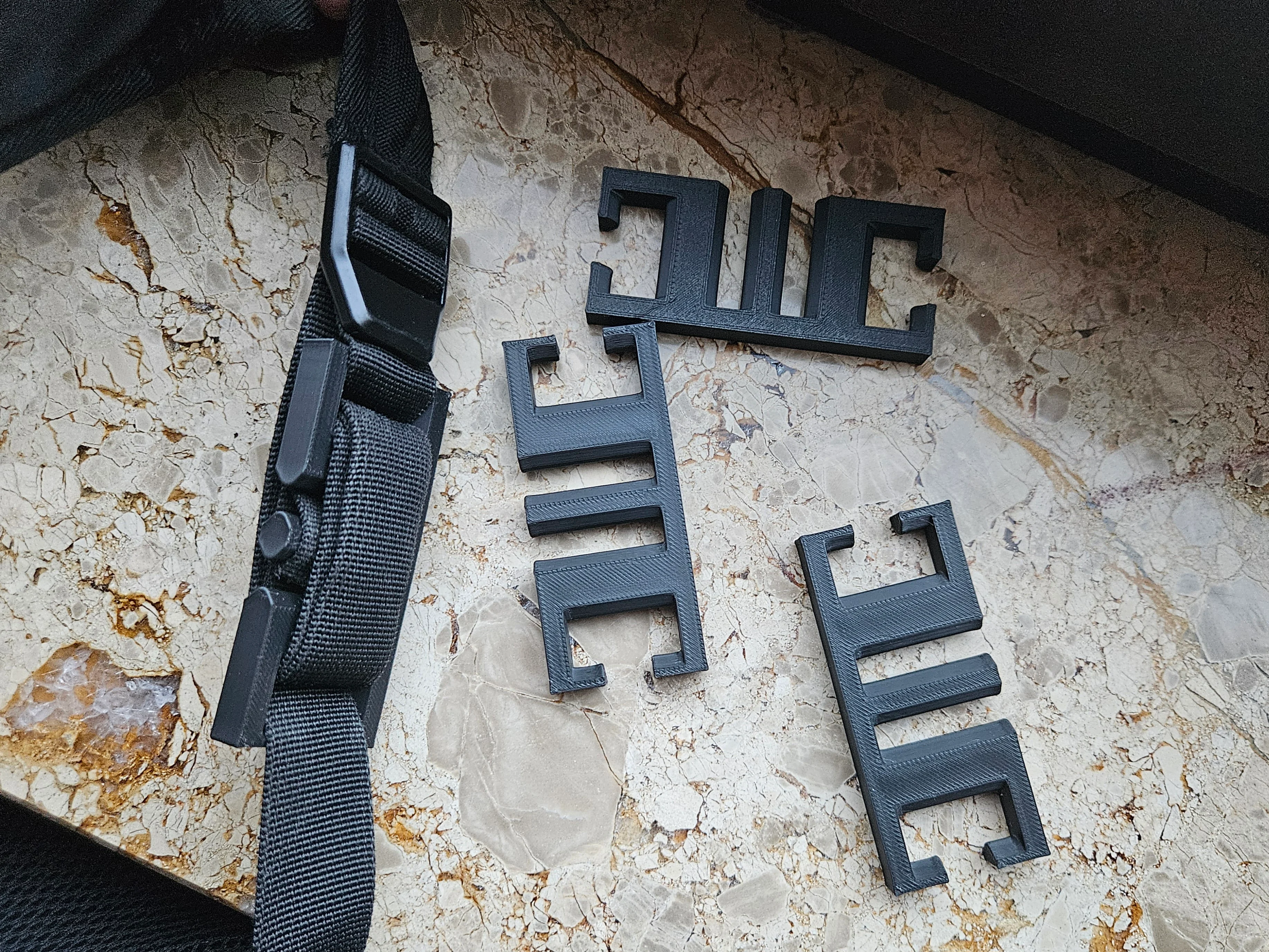 Backpack strap winder