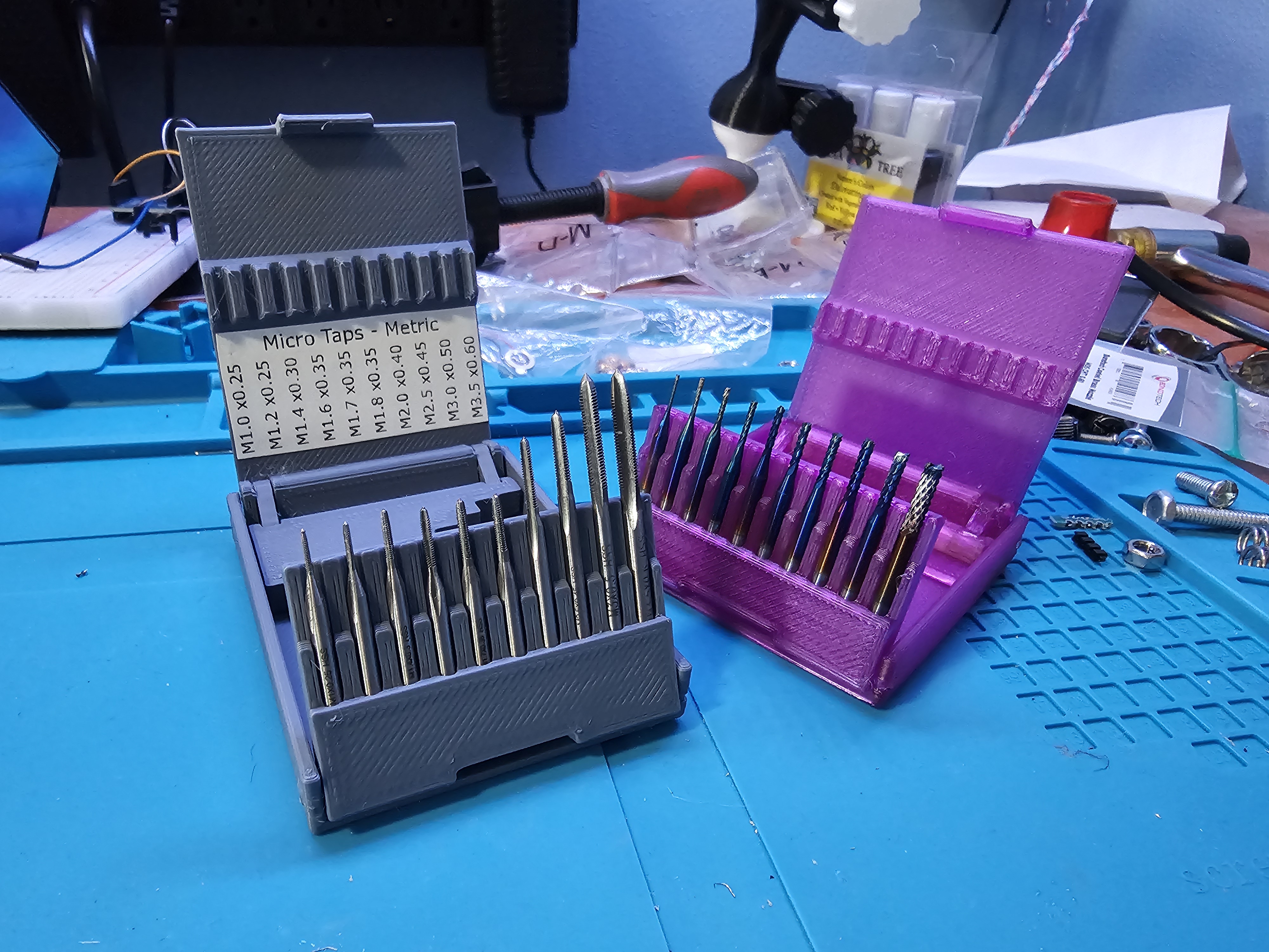 Micro Drill & Tap folding index