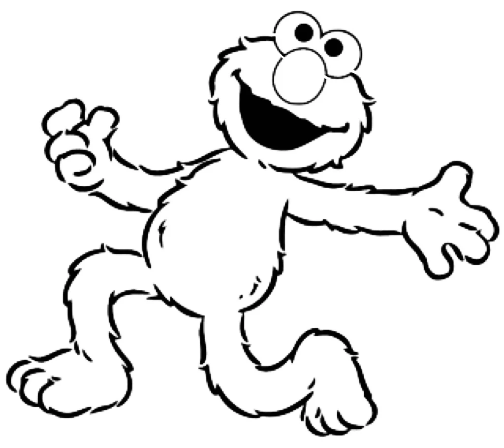 Elmo stencil