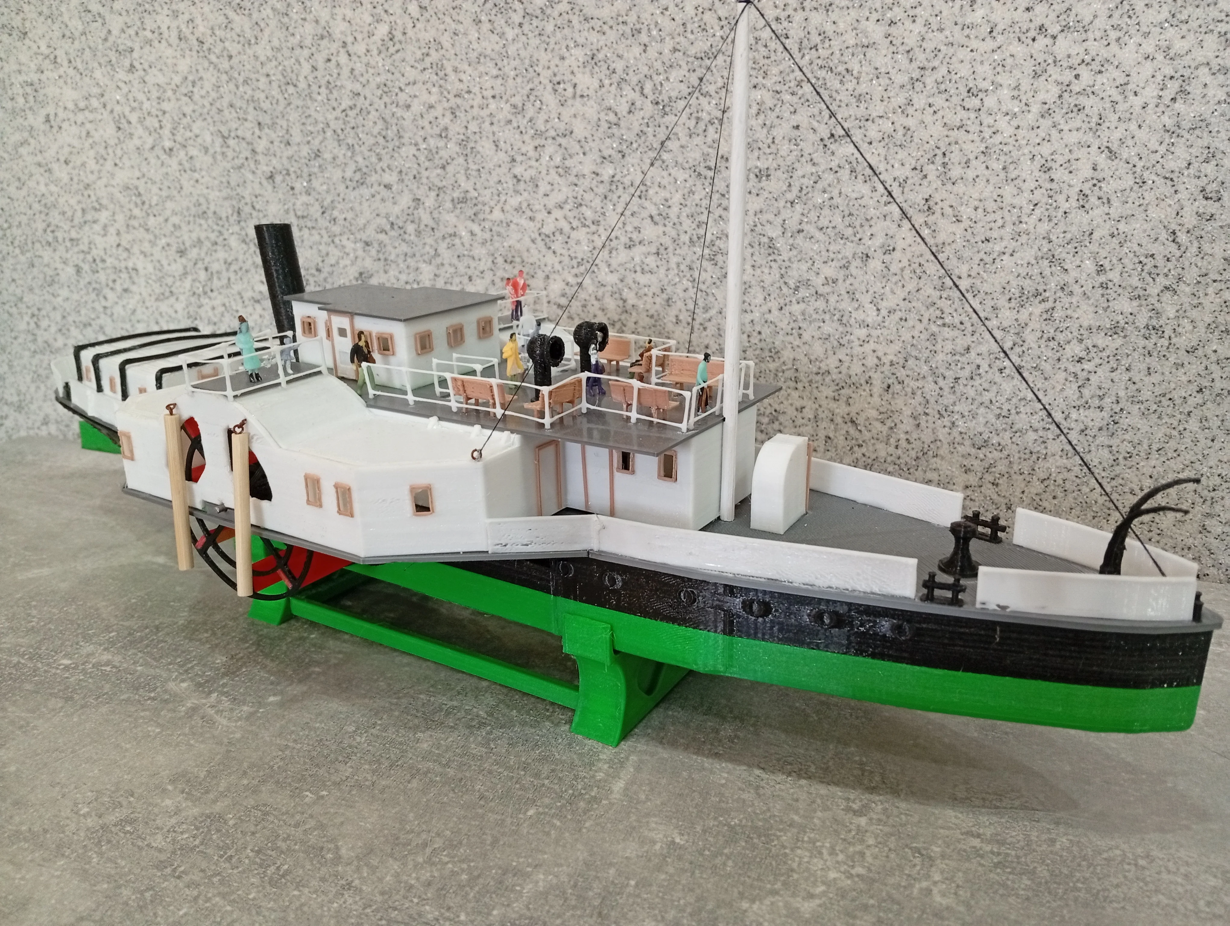 1856 Russian Steamer "Burlak"