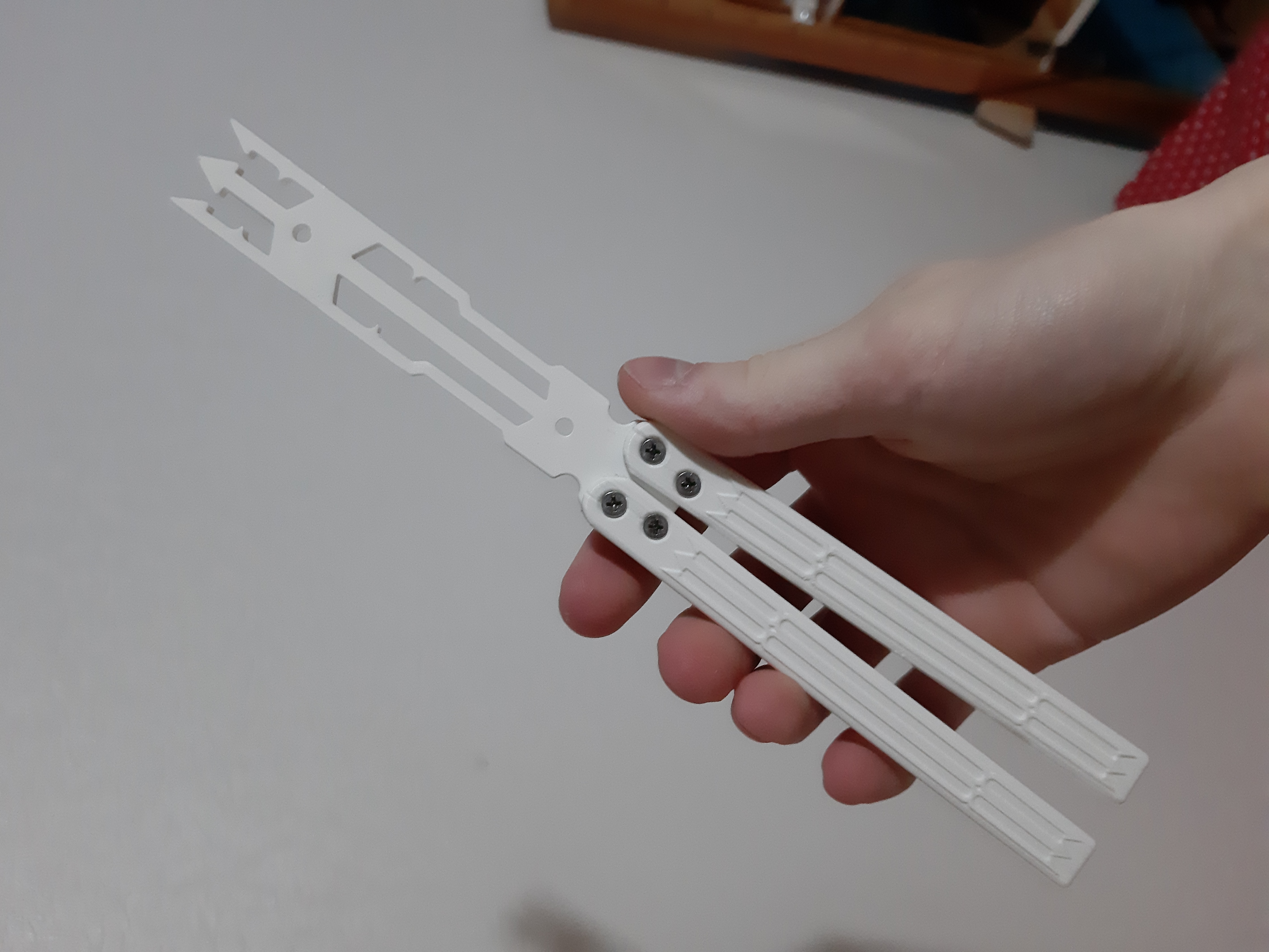 The "Atrain" balisong trainer