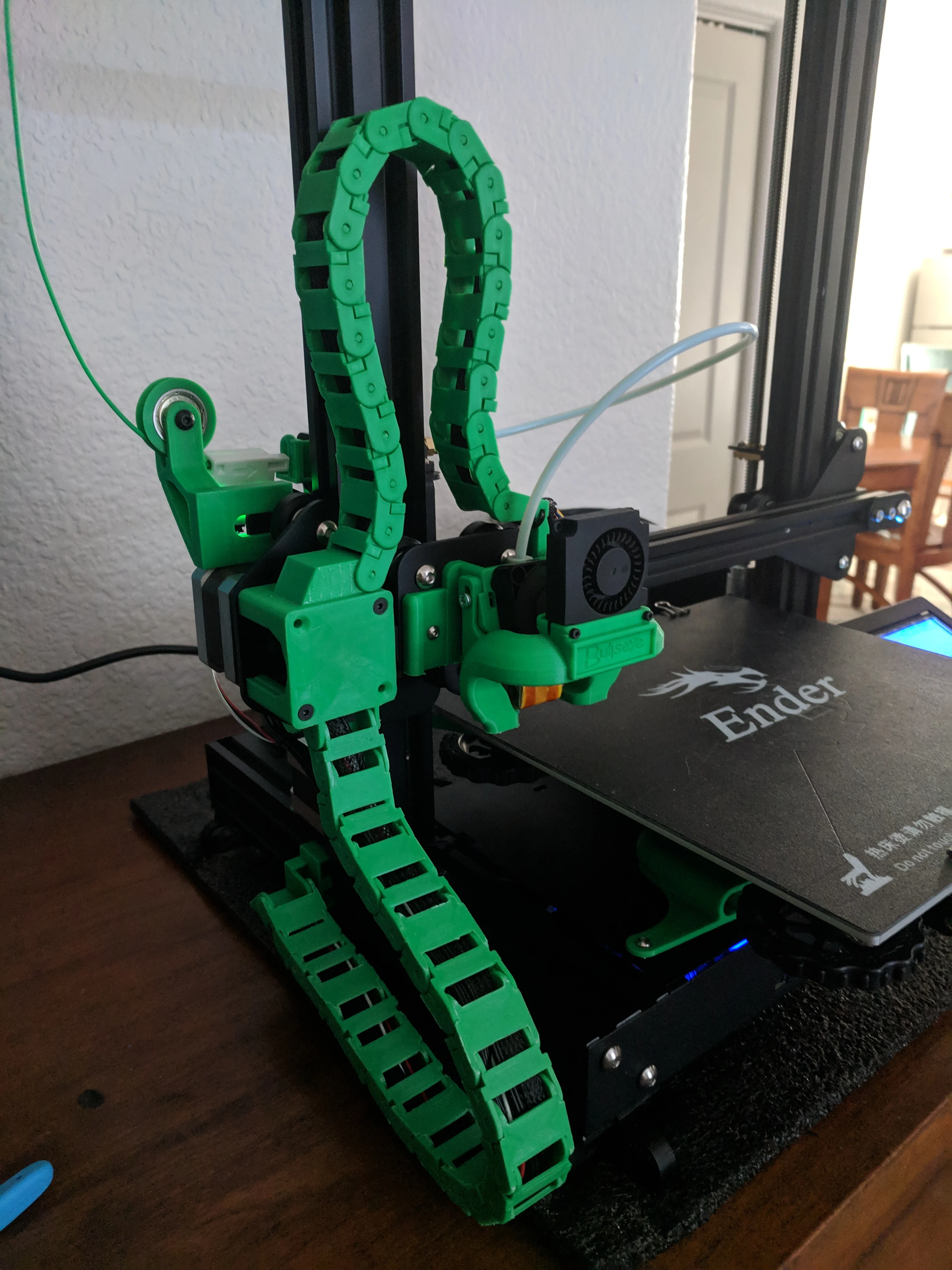 Ender-3 Gantry mounted cable chain
