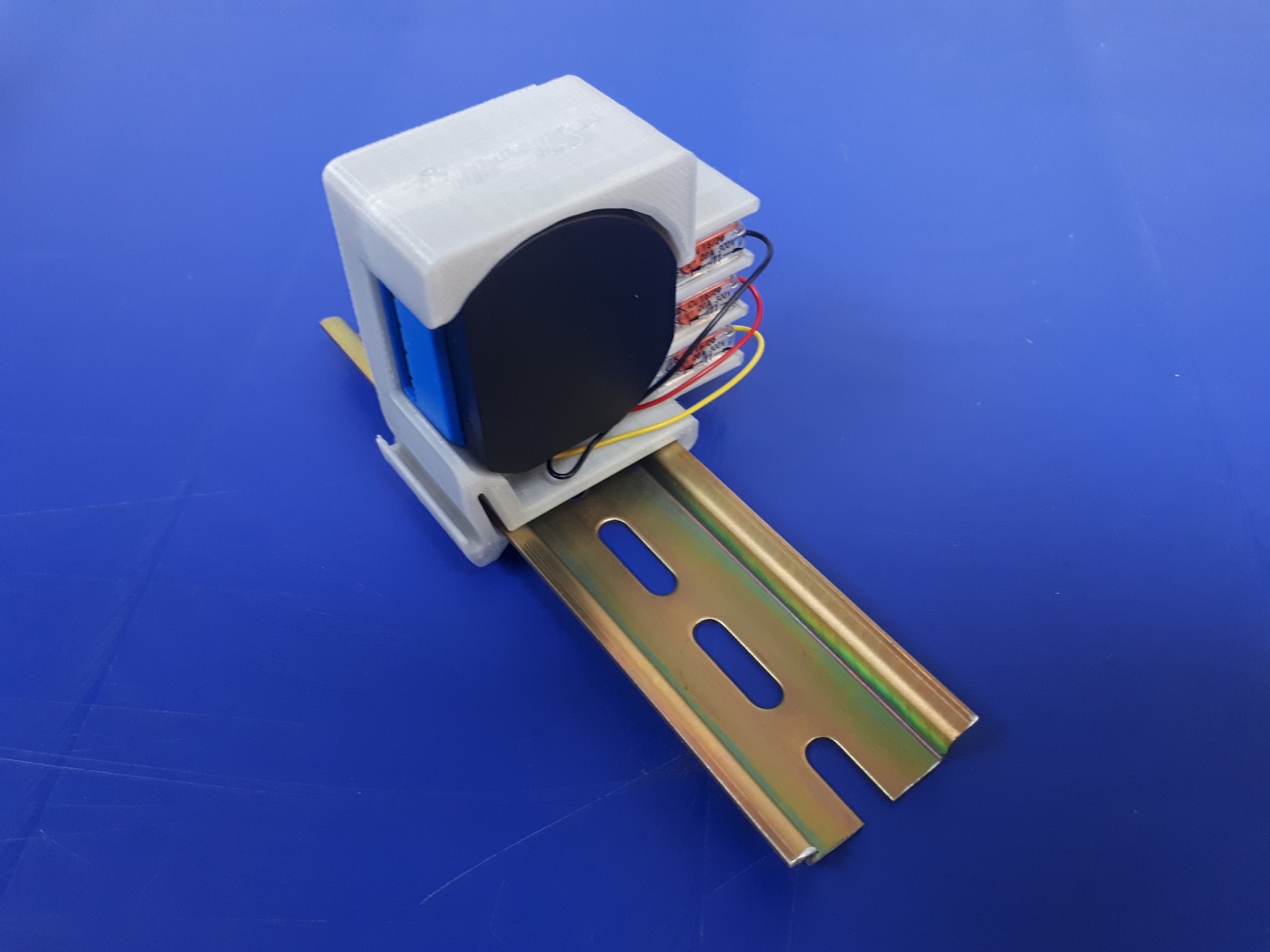 Shelly 1 / 1PM + Add-On DIN Mount / Hutschienenhalter
