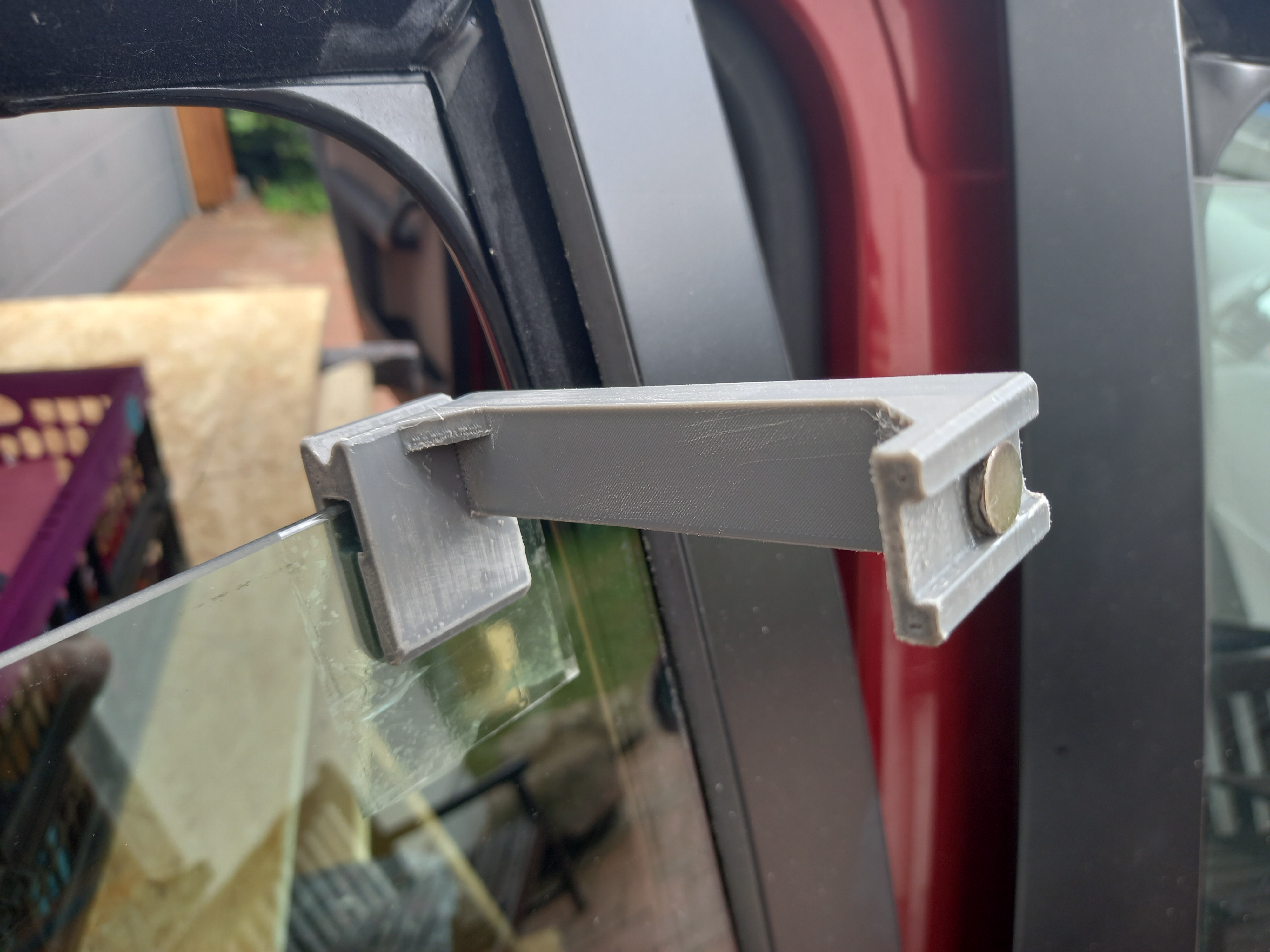 Car Window Rainshield Holder