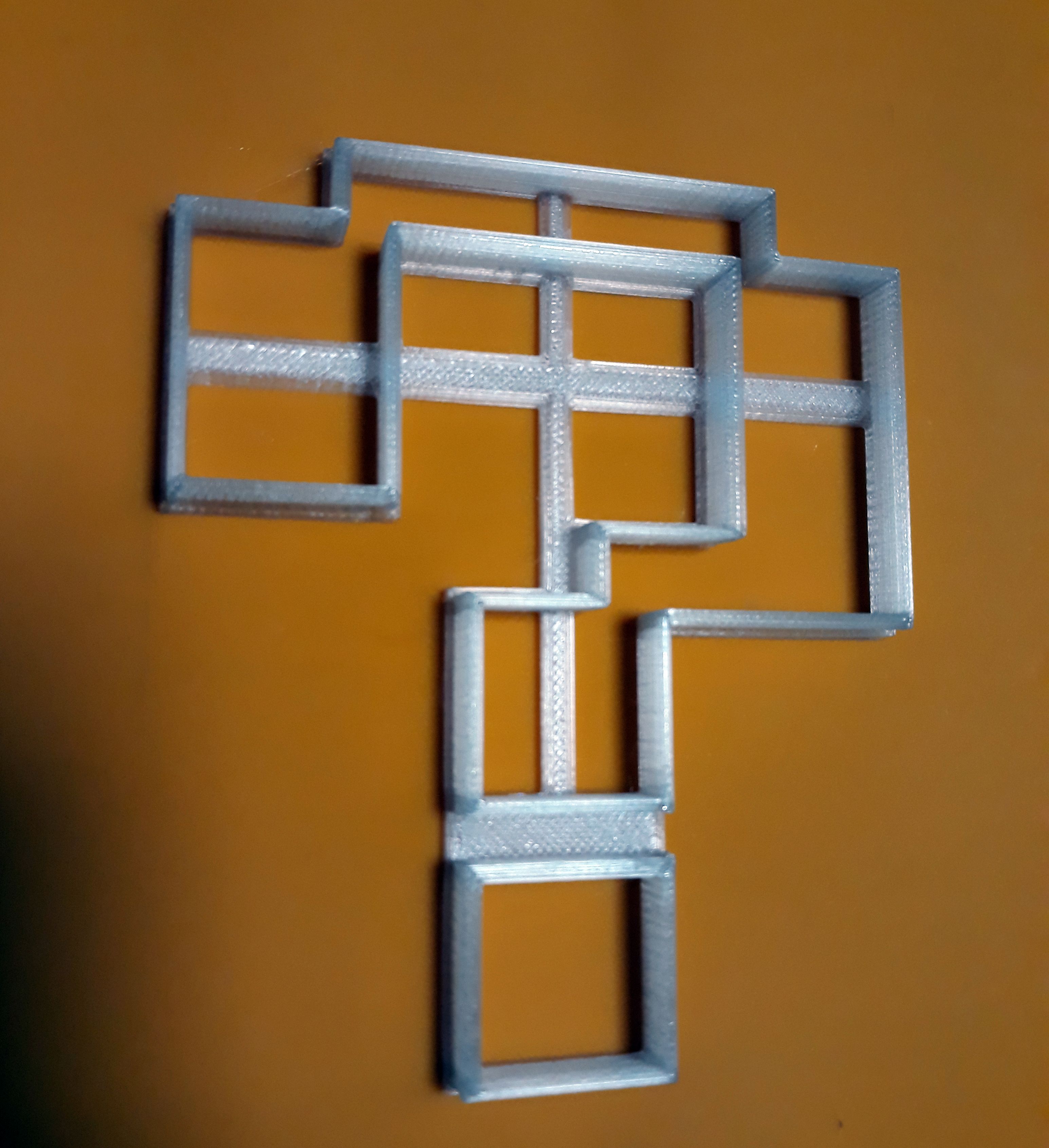 Minecraft Question block cookie cutter