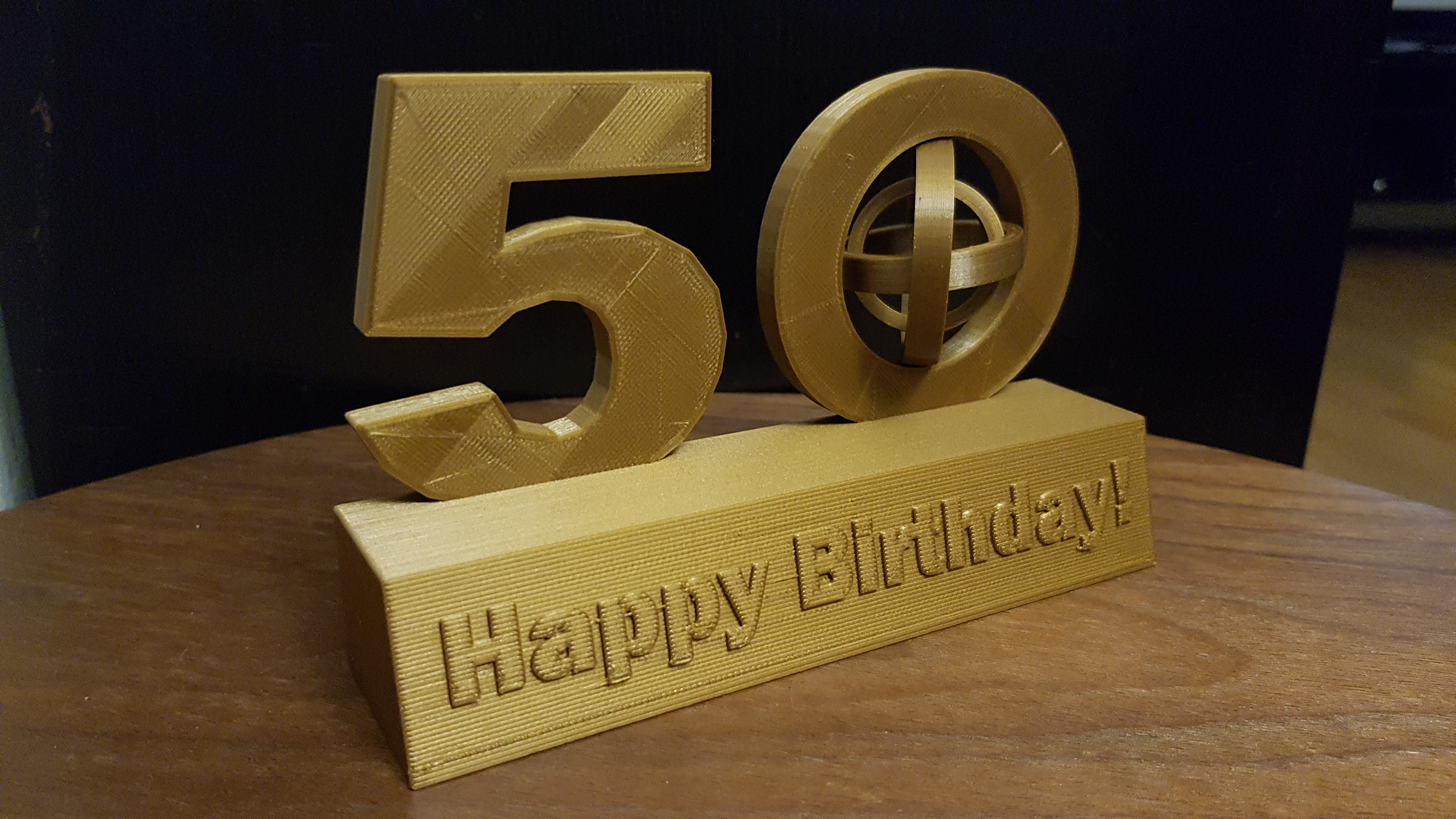 50. Geburtstag Happy Birthday