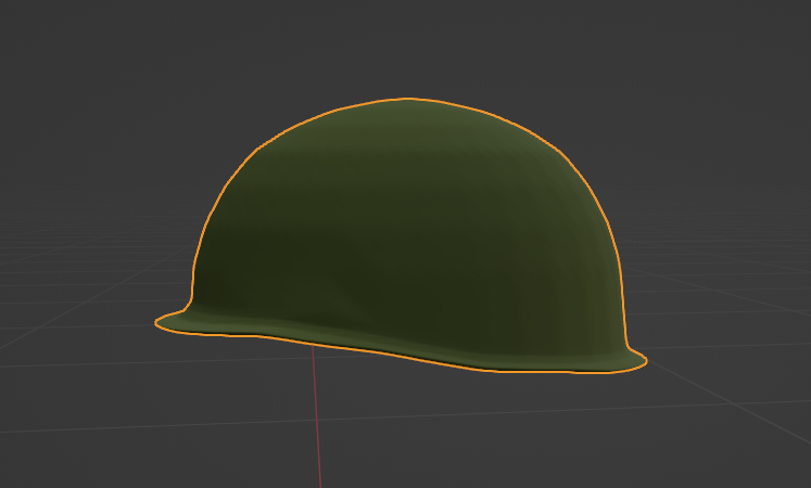 American M1 helmet