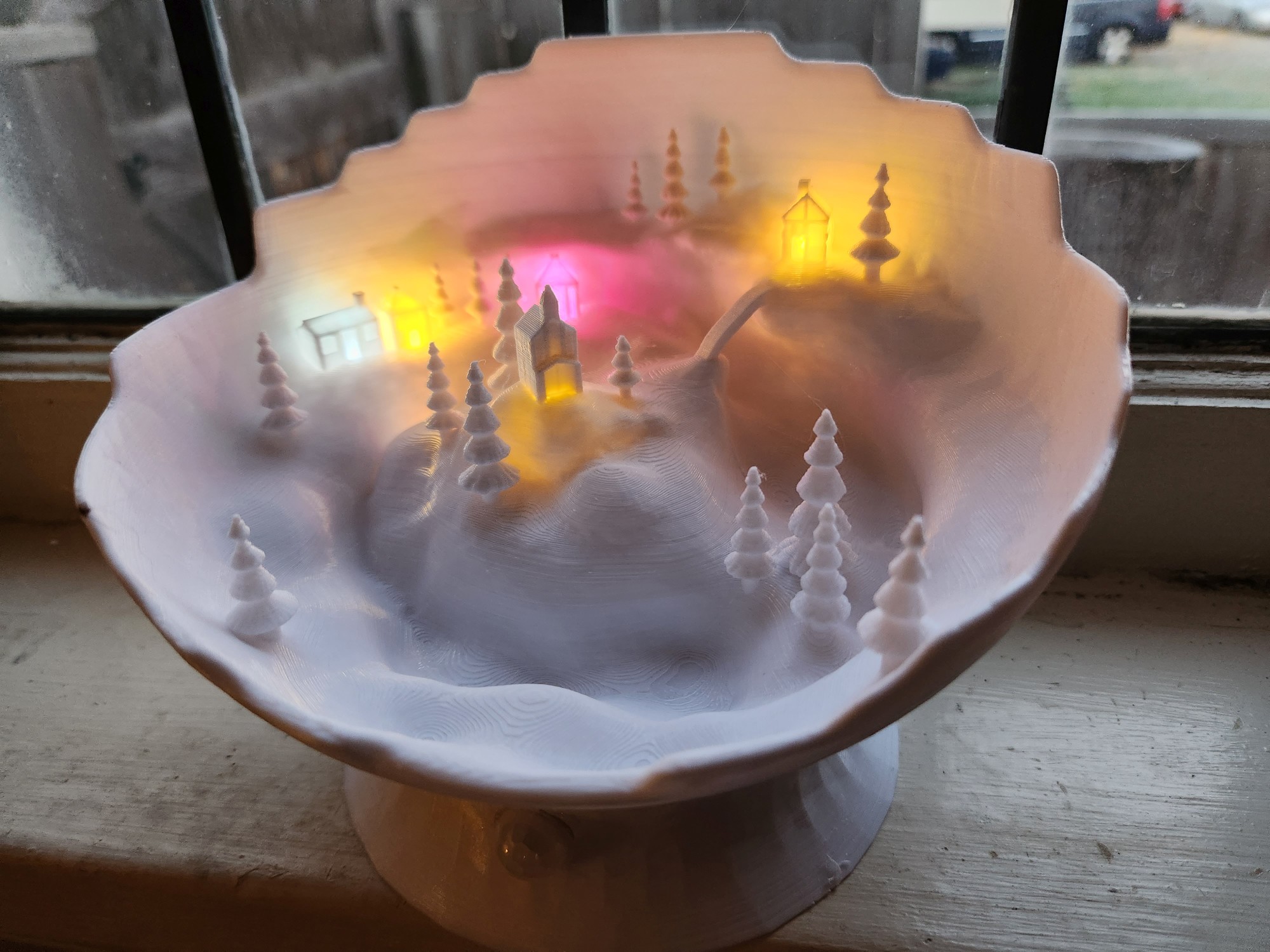 Publication process for 2023 Christmas Gift to all - Christmas Village (Motion sensing)