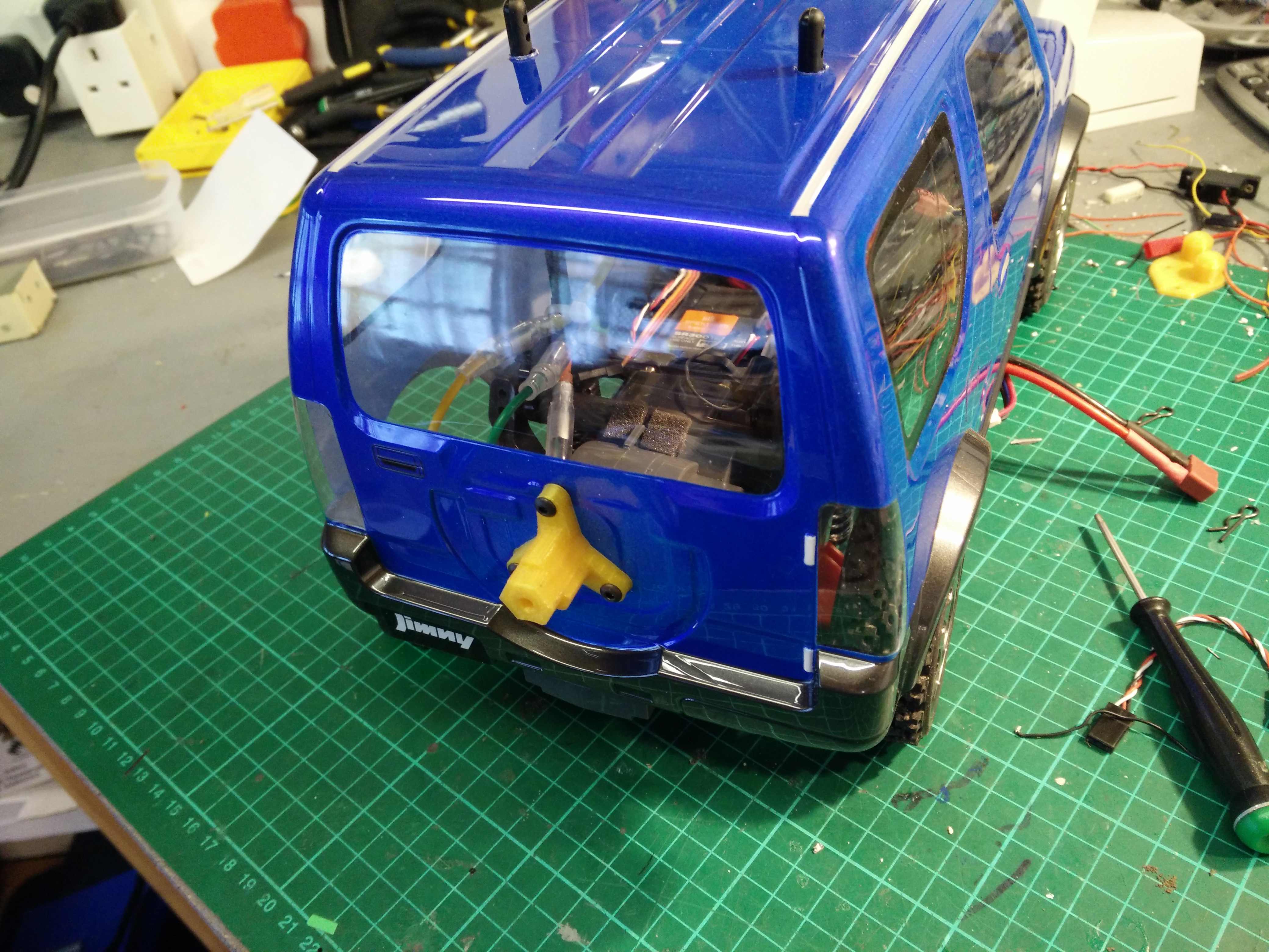 Tamiya MF-01 Jimny Spare Wheel Holder