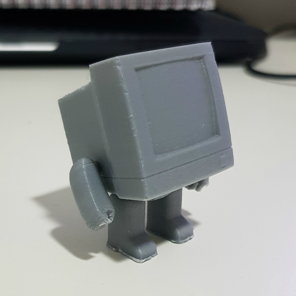 TV CRT Monitor Robot
