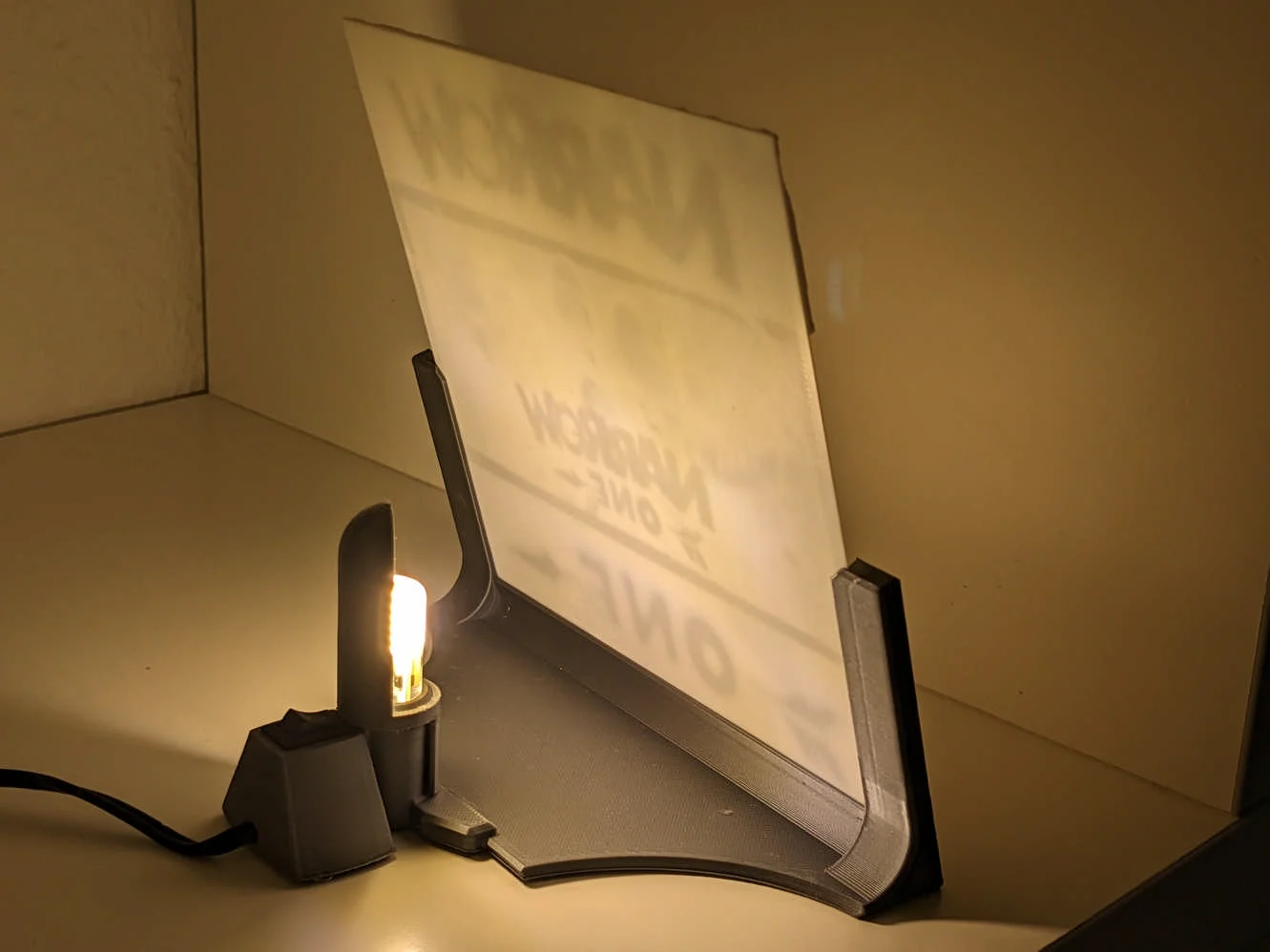 Lithophane frame (150 x 150 mm)