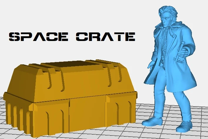 Space Crate 28mm scale