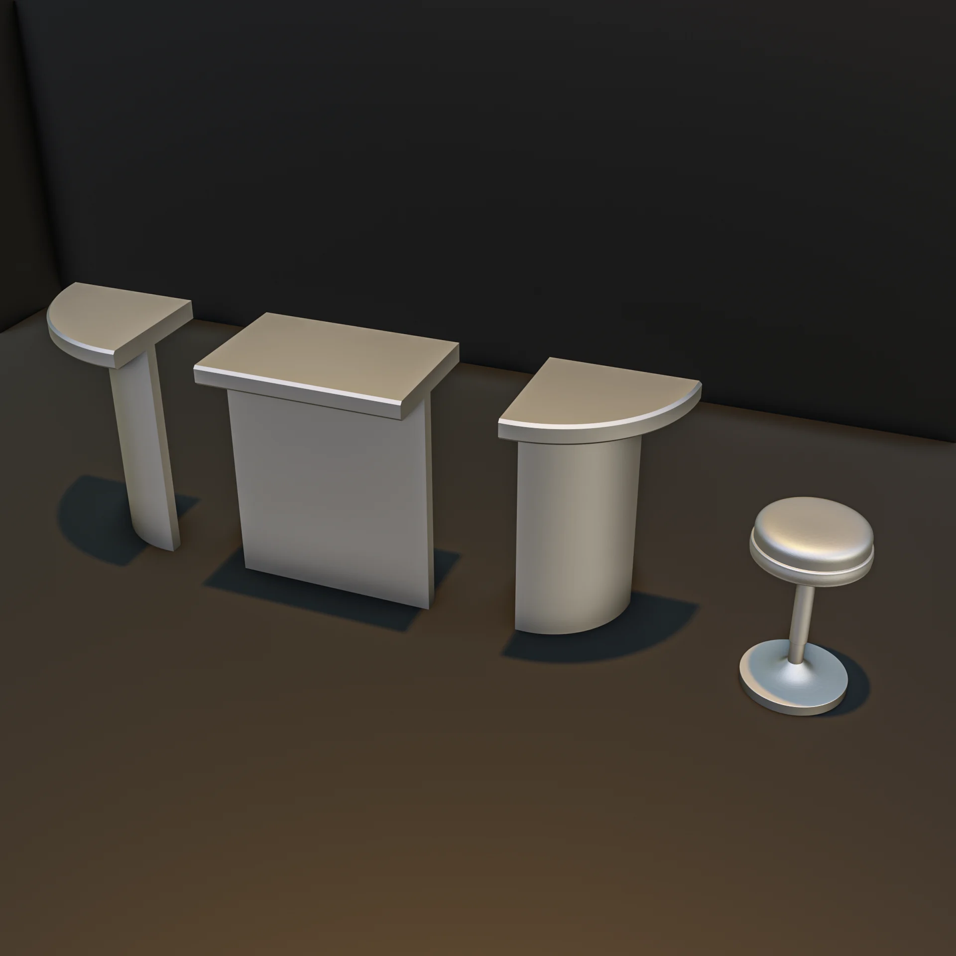 Restaurant Bar Diorama Pack