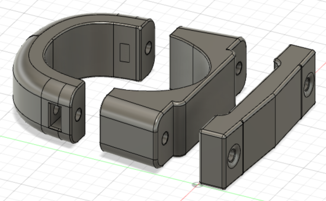 Segway Ninebot G30 MAX bag mount for steering rod