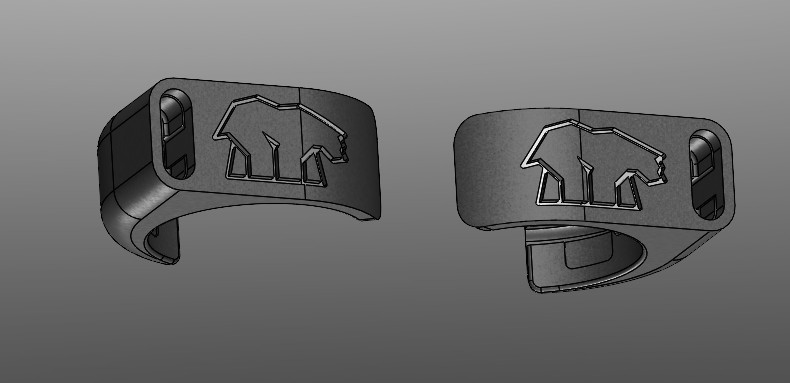 Royal Enfield Bear Front Indicator Mounts