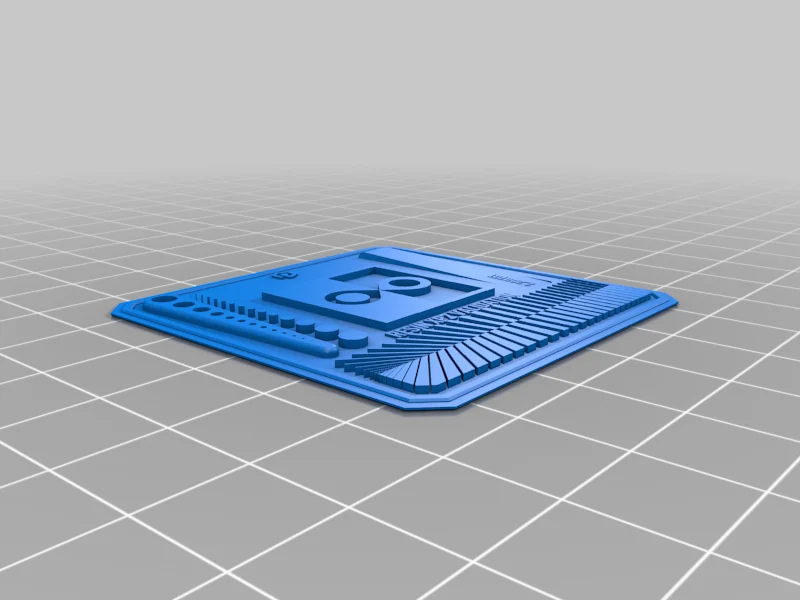 Teste de Exposição para Resina Impressora 3D