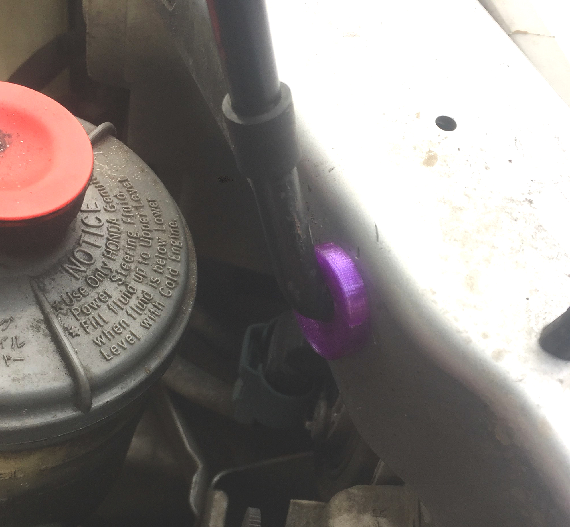6th Gen 4 Cyl Accord Hood Rod Grommet (Flexible Filaments only!)