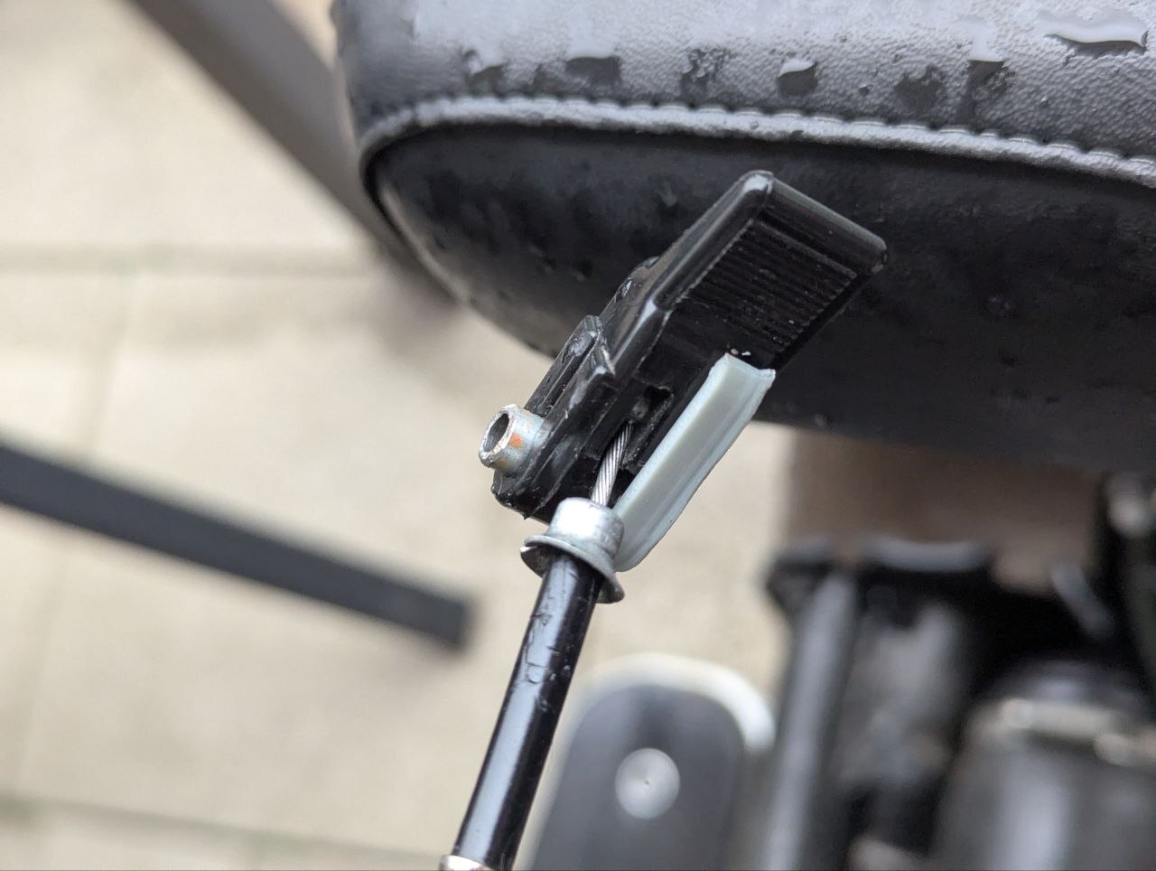 Simson Verstärkung für Startvergaserhebel